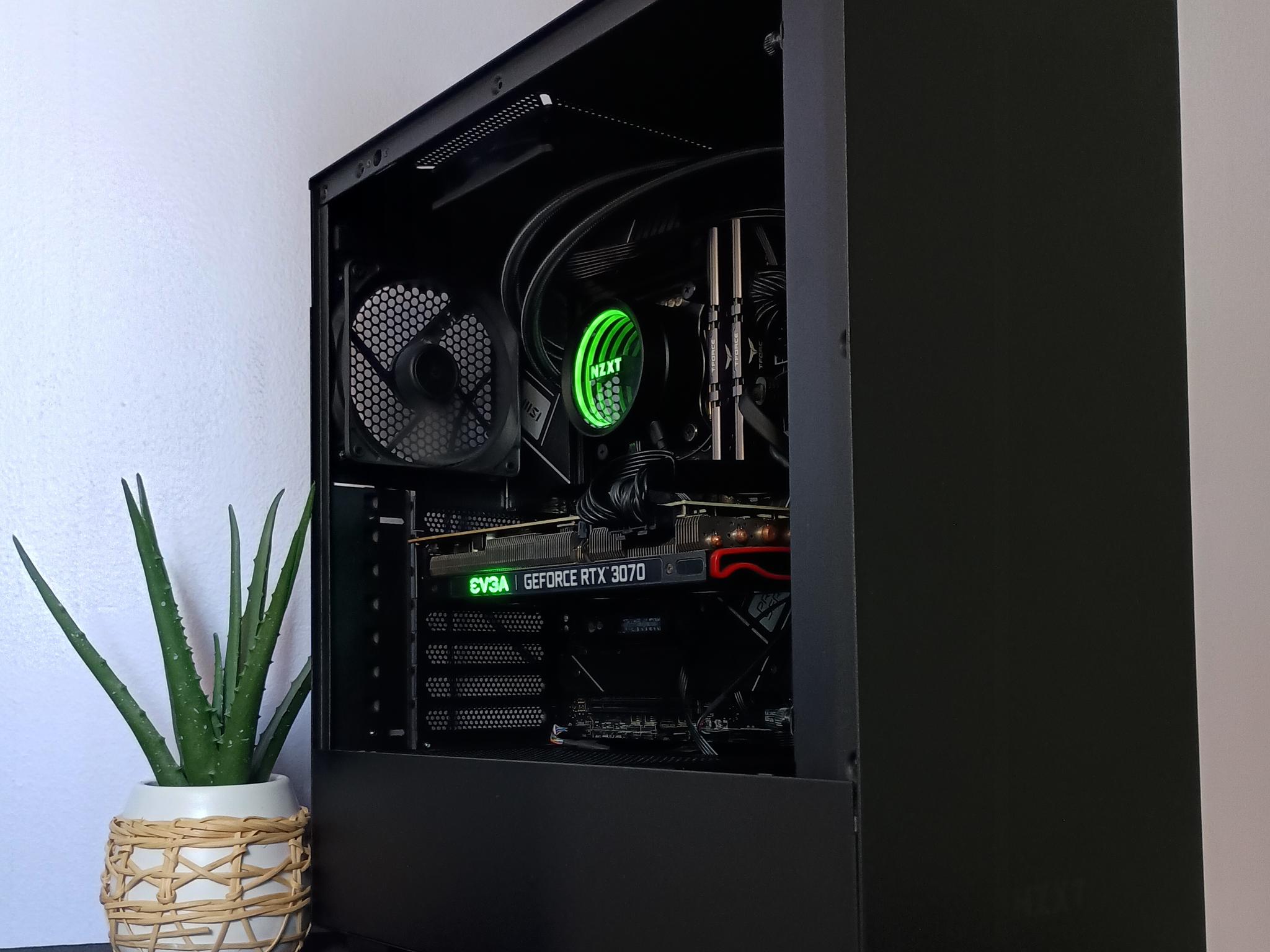 Powerfull CPU - Raptor Lake Intel Core i5, RTX 3070, CPU water cooled, Easily Upgradable