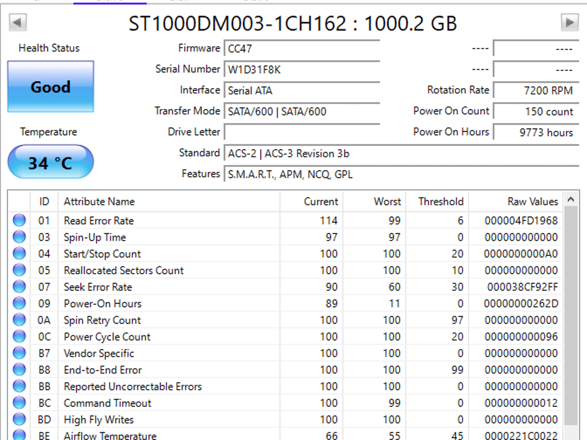 Seagate Barracuda 1TB SATA HDD