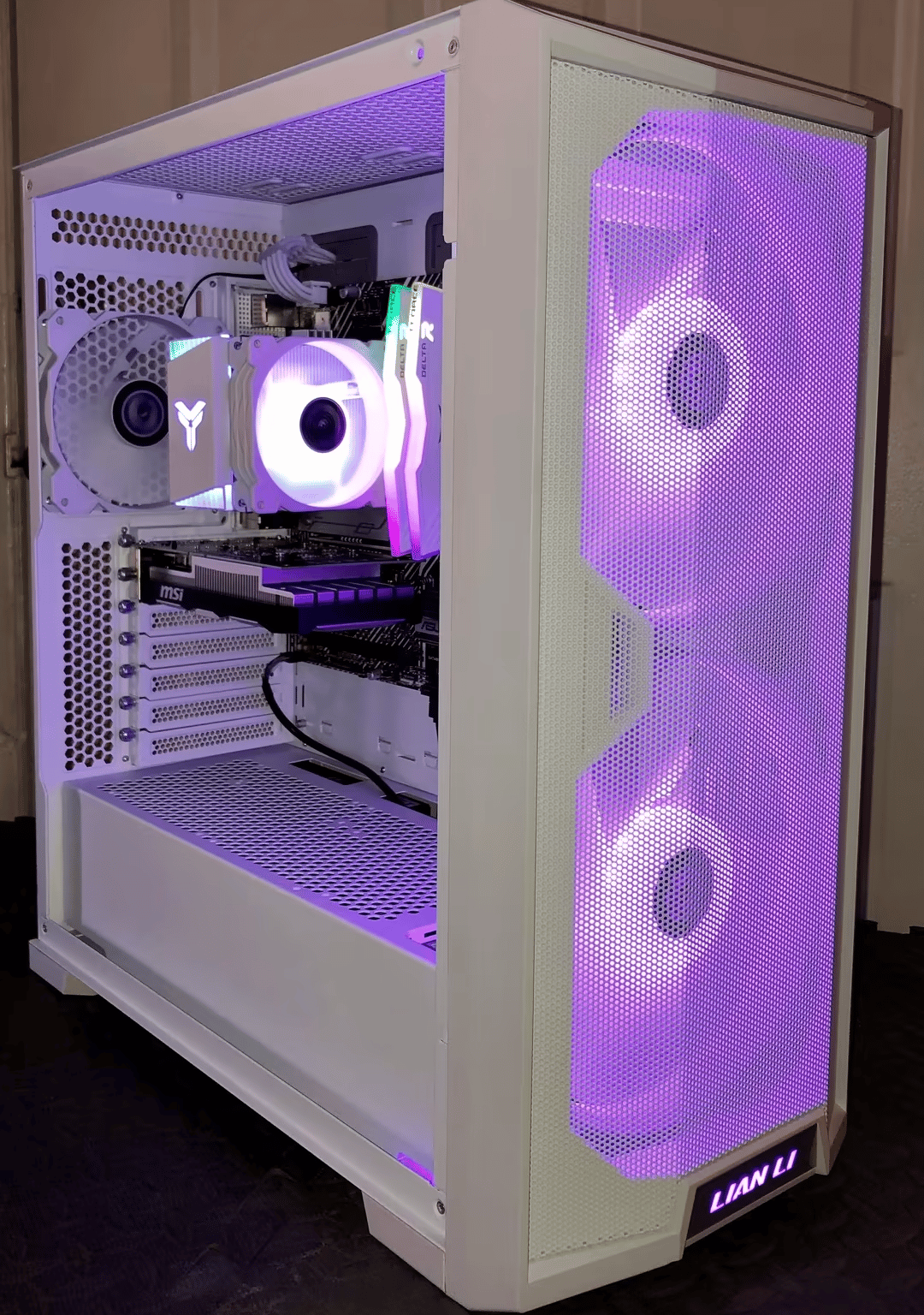 GAMING PC Intel i5 11400F All-White PC 