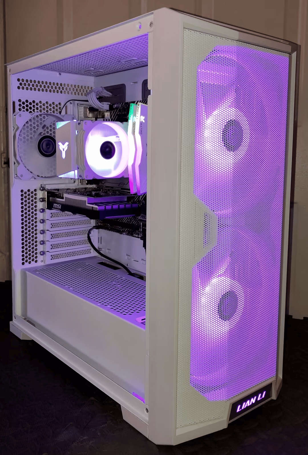 GAMING PC Intel i5 11400F All-White PC 