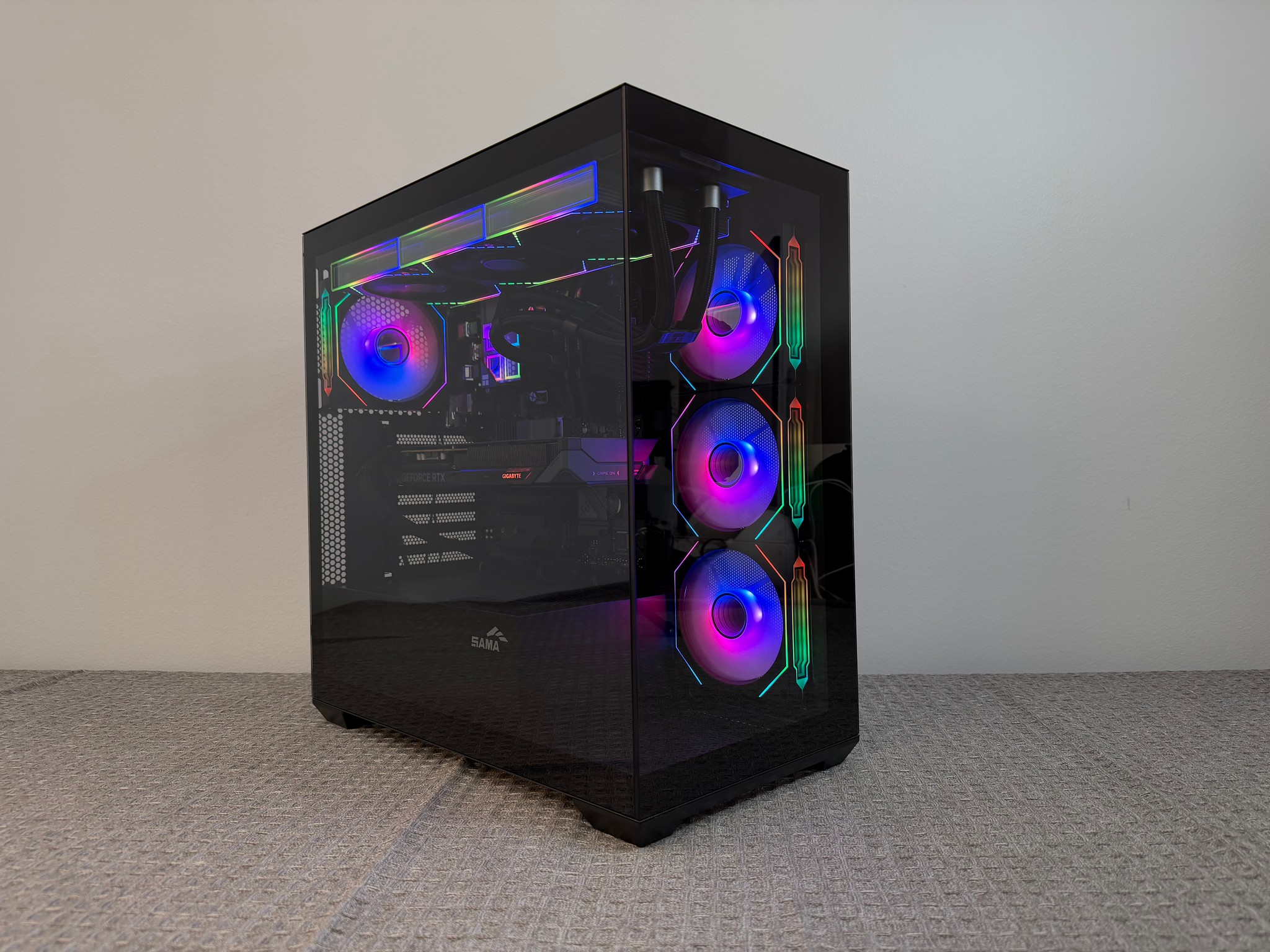 RTX 5060 8GB OC • RYZEN 5 5600 • B550 WIFI • 16GB DDR4 • 512GB SSD • 360MM AIO NEW CUSTOM GAMING PC