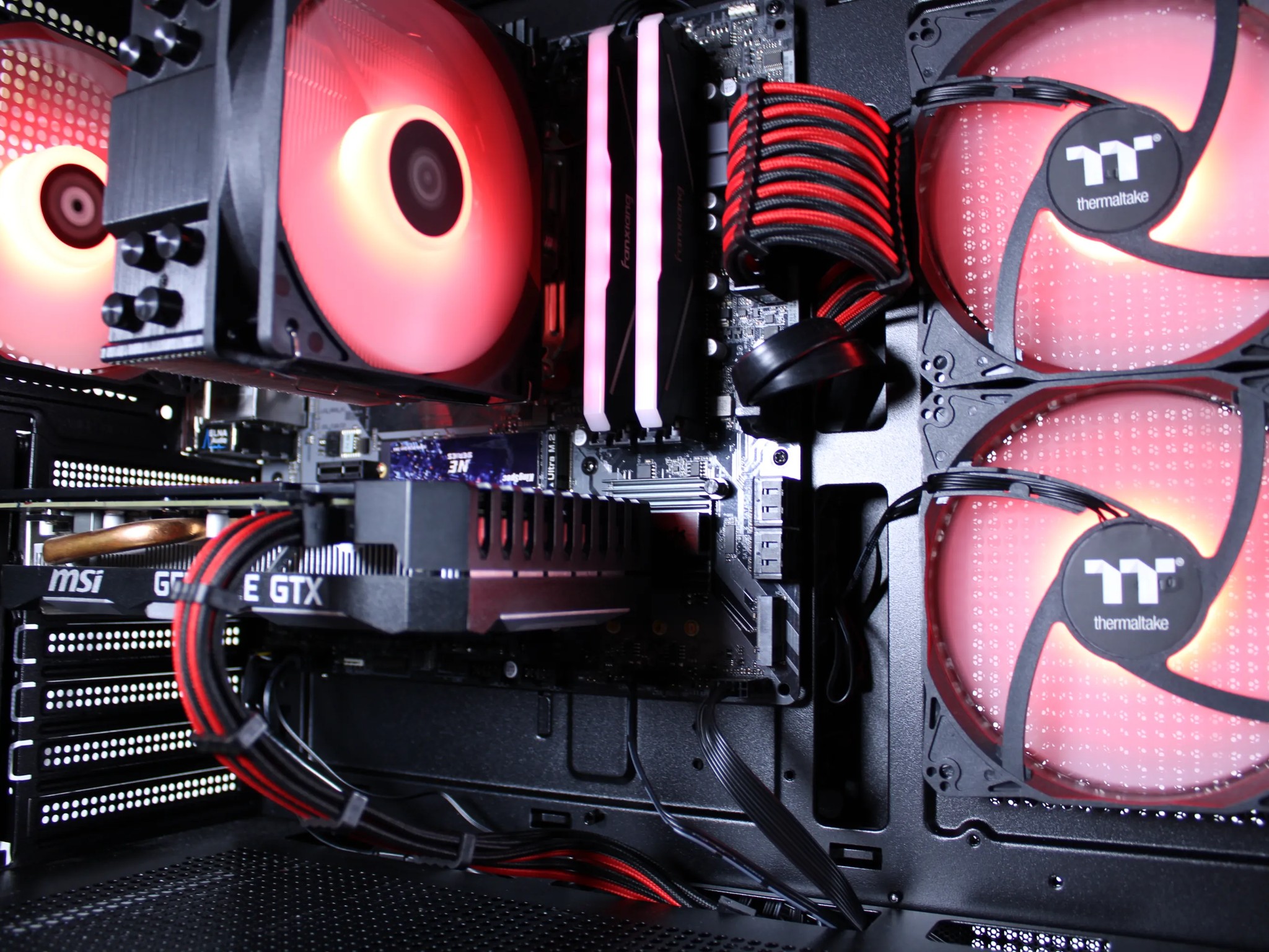 ⚫️🔴 GAMING PC!! | GTX 1660 Super | Ryzen 5 2600 | RGB 16GB Ram | 1TB NVME | Win 11 Activated | WIFI