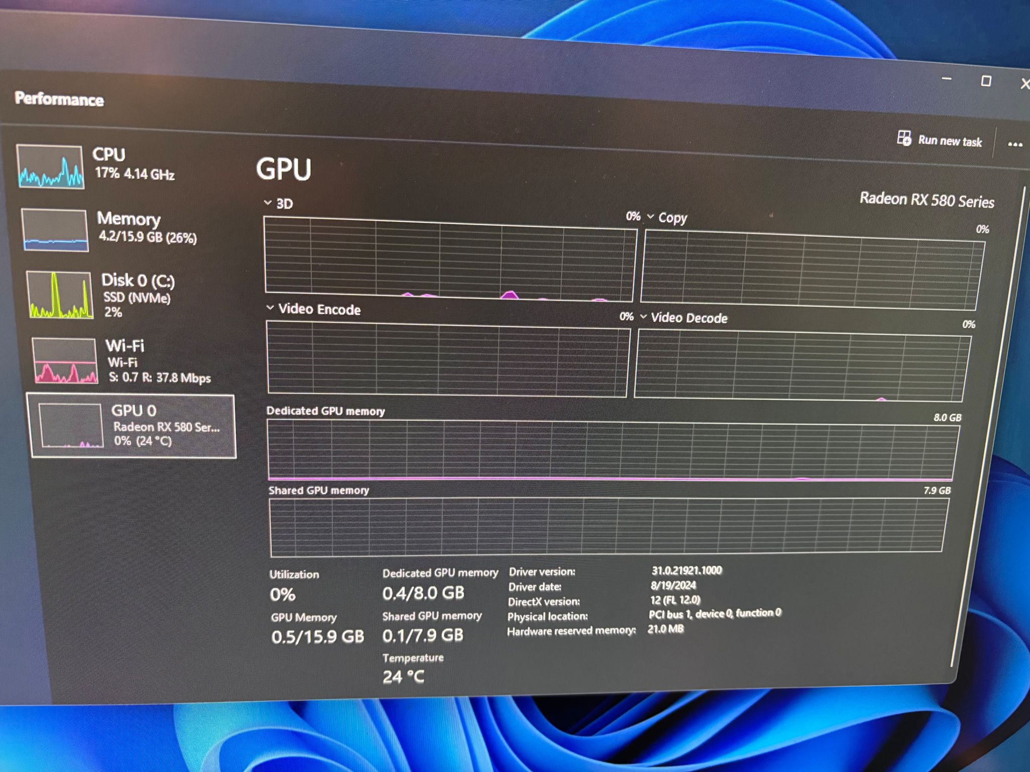 AMD Ryzen 5 4500, Radeon RX 580 8GB, 16GB DDR4 3200MHz, 512GB NVMe, B450 MOBO, ARGB Fans, WiFi Ready