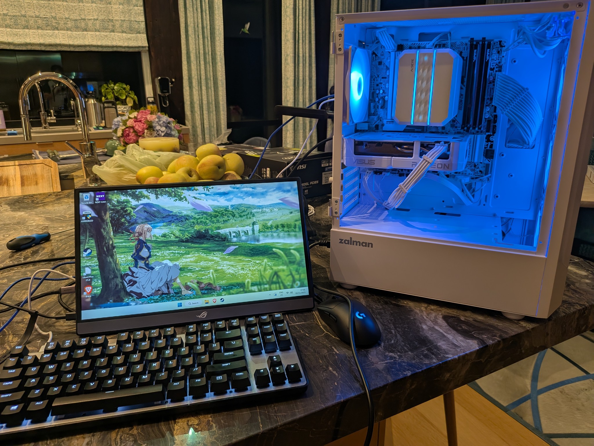 1440p Blizzard - Ryzen 7 7700, RX 9060 XT 16GB, 32 GB DDR5, 2 TB Gen 4 NVME, RGB