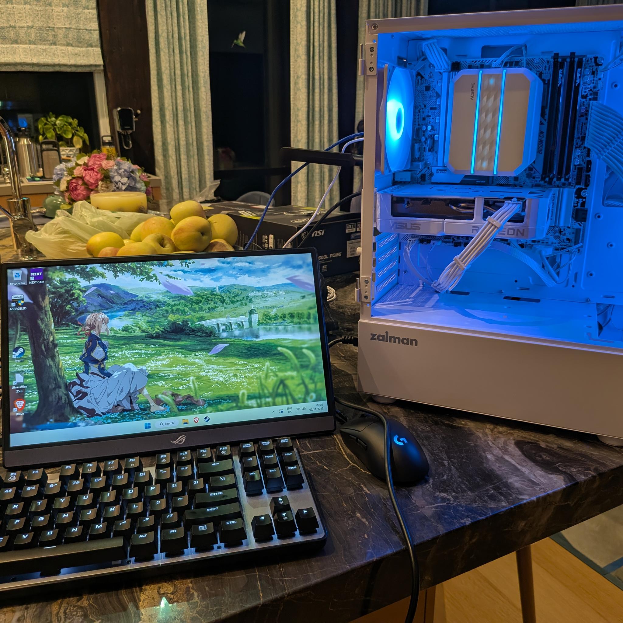 1440p Blizzard - Ryzen 7 7700, RX 9060 XT 16GB, 32 GB DDR5, 2 TB Gen 4 NVME, RGB