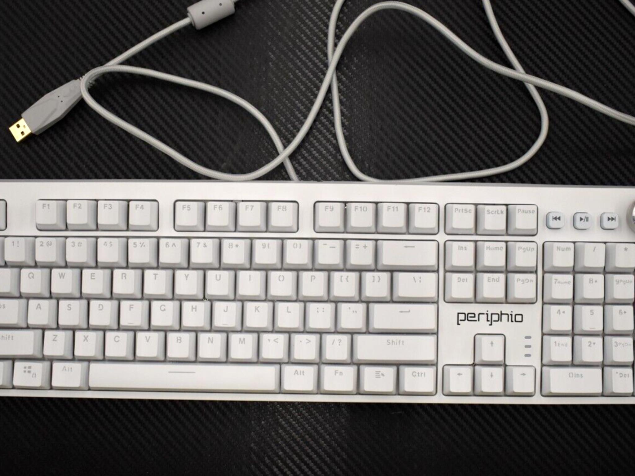 Periphio USB Wired RGB Gaming Keyboard (PERMCBX35)