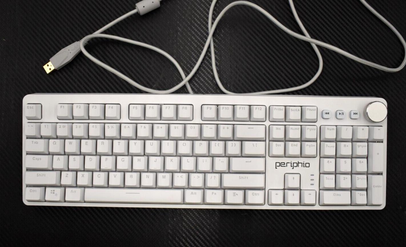 Periphio USB Wired RGB Gaming Keyboard (PERMCBX35)