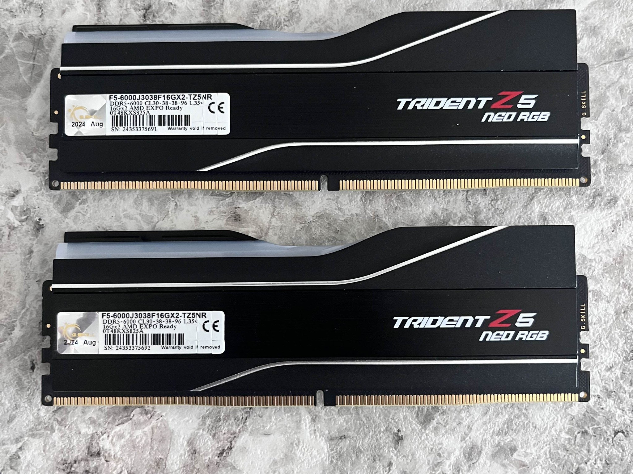 Trident Z5 RGB Series 32GB DDR5 Ram 6000MT/s CL30