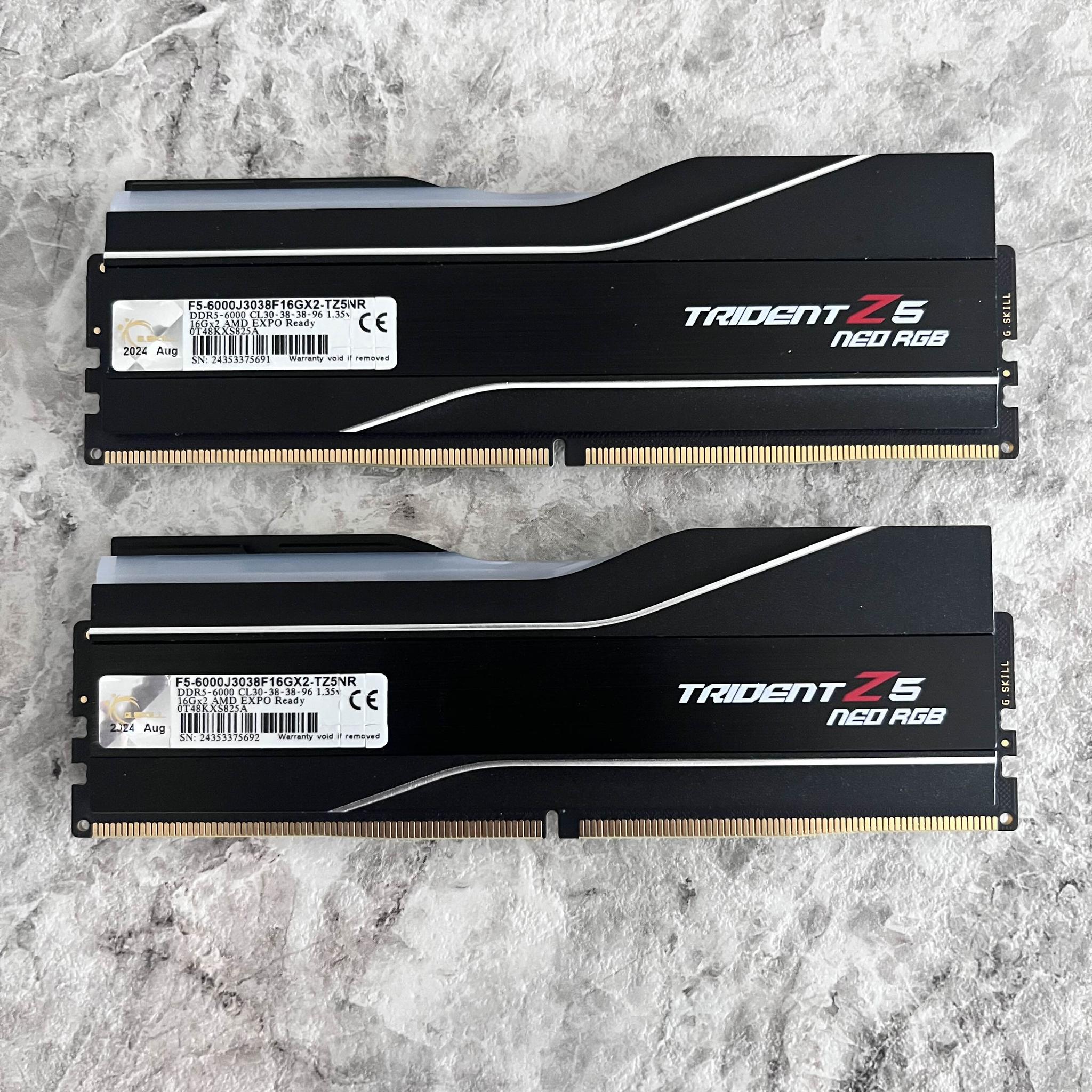 Trident Z5 NRGB Series 32GB DDR5 Ram 6000MT/s CL30 (2x16GB)