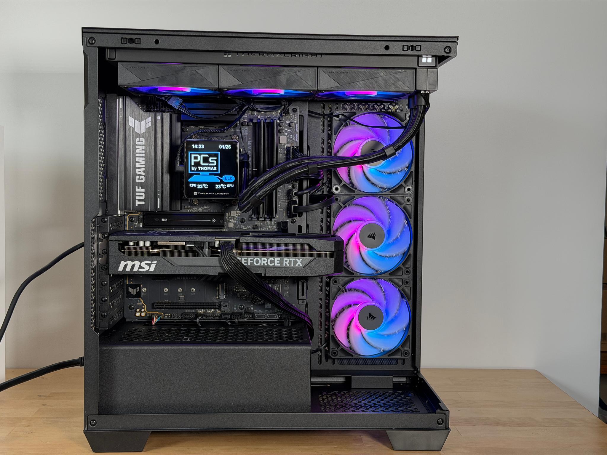 RTX 5080 Ryzen 7 7800x3d Gaming PC