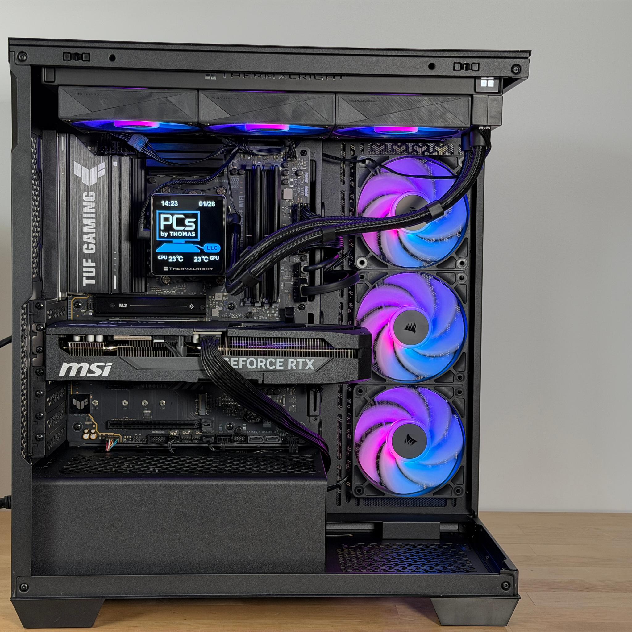 RTX 5080 Ryzen 7 7800x3d Gaming PC