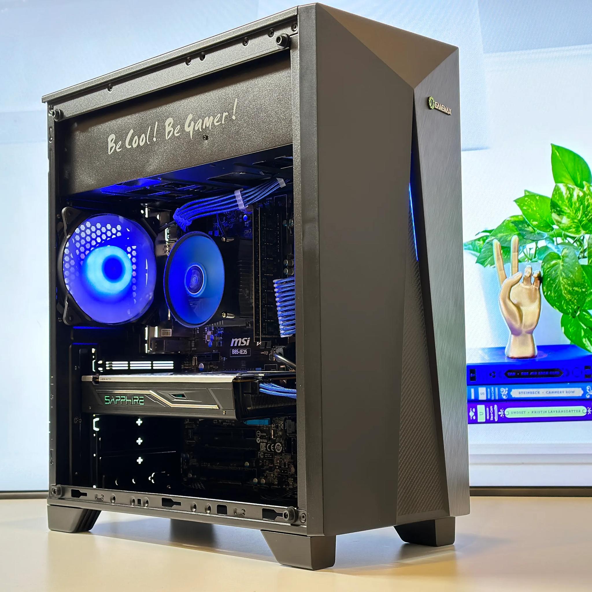 💙SAPHIRE💙Gaming PC🔷AMD RX 480🔷Intel Core i7 4770🔷16GB DDR3 RAM🔷500GB SSD