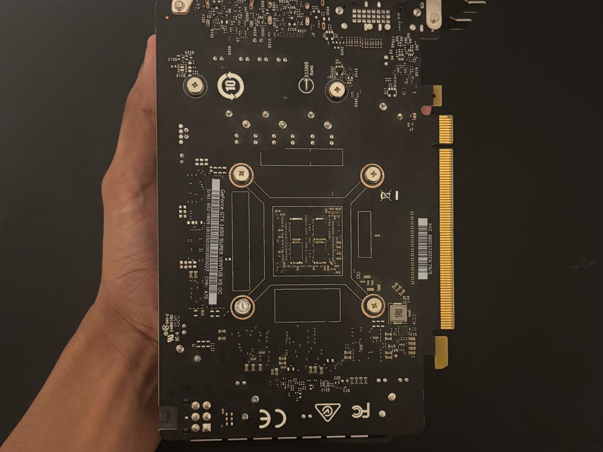 MSI GeForce GTX 1650 SUPER VENTUS XS OC