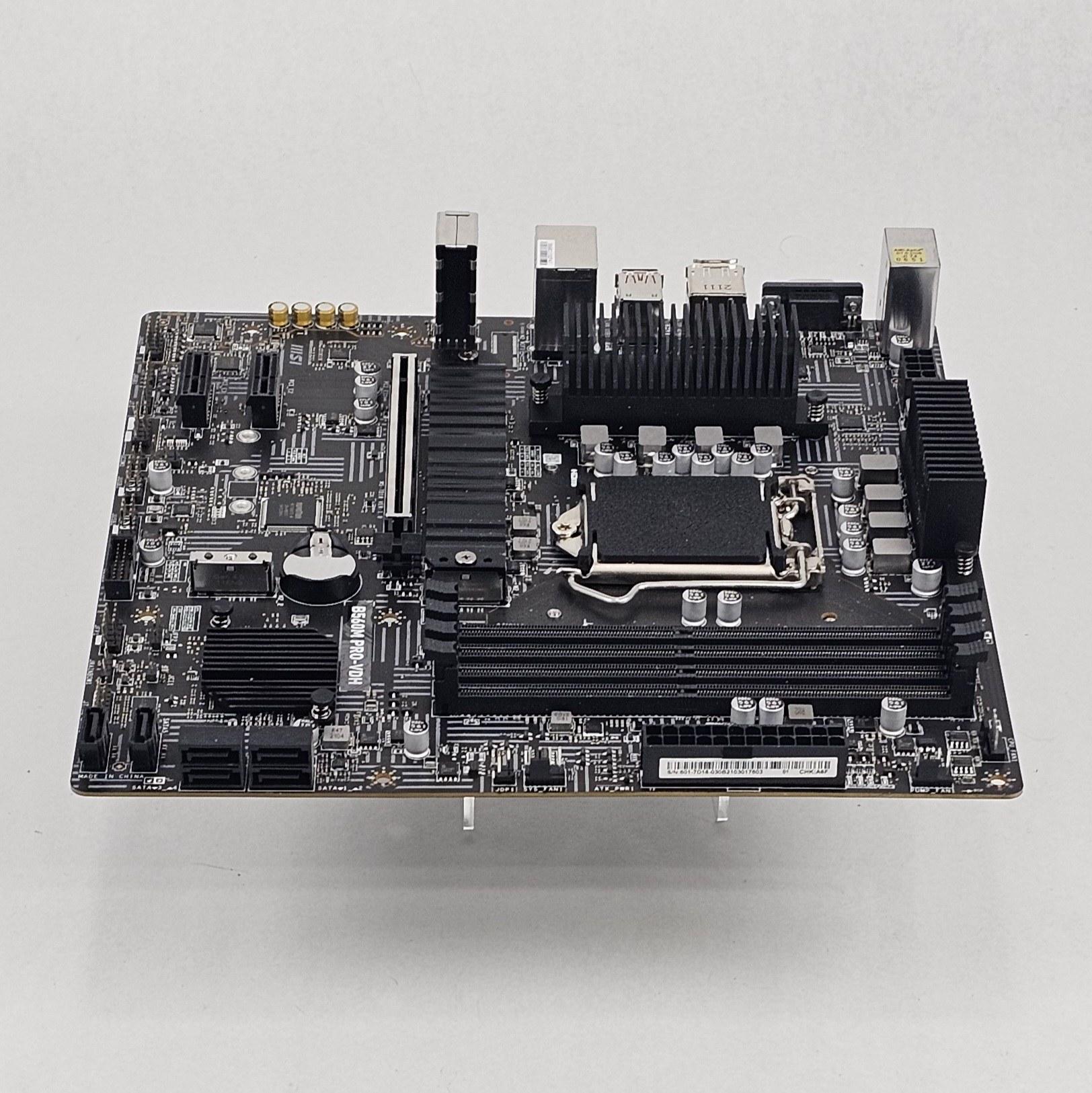 MSI B560M PRO-VDH LGA1200 DDR4 mATX Motherboard