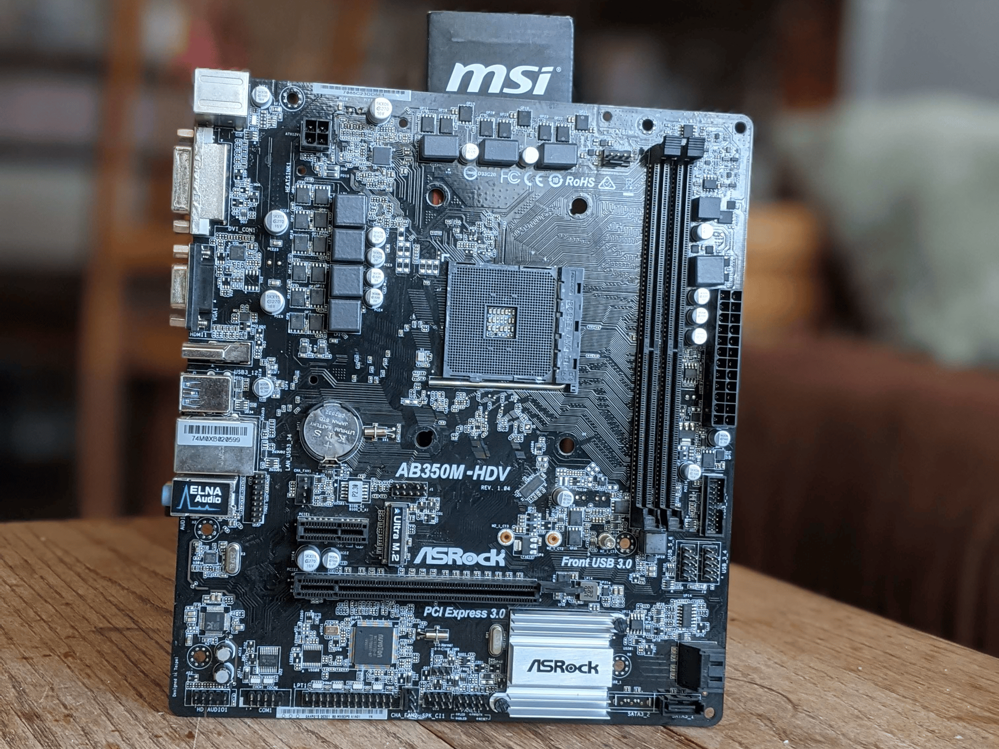 Broken AB350m HDV
