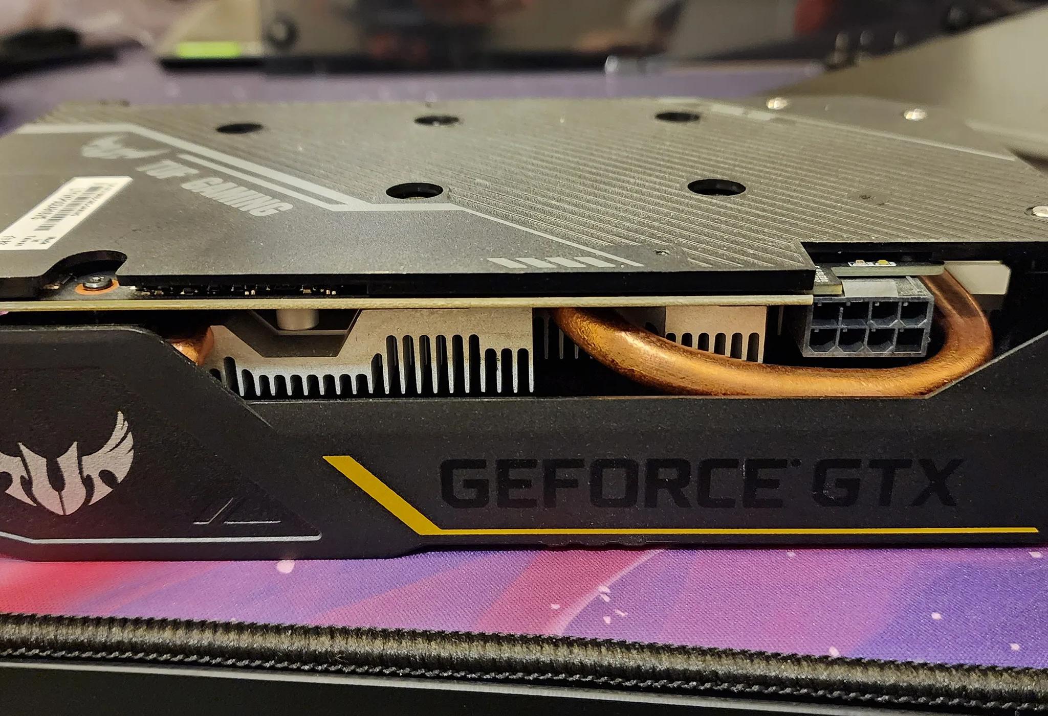 For Sale Used Asus Tuff Nvidia 1660 Super 6 GB