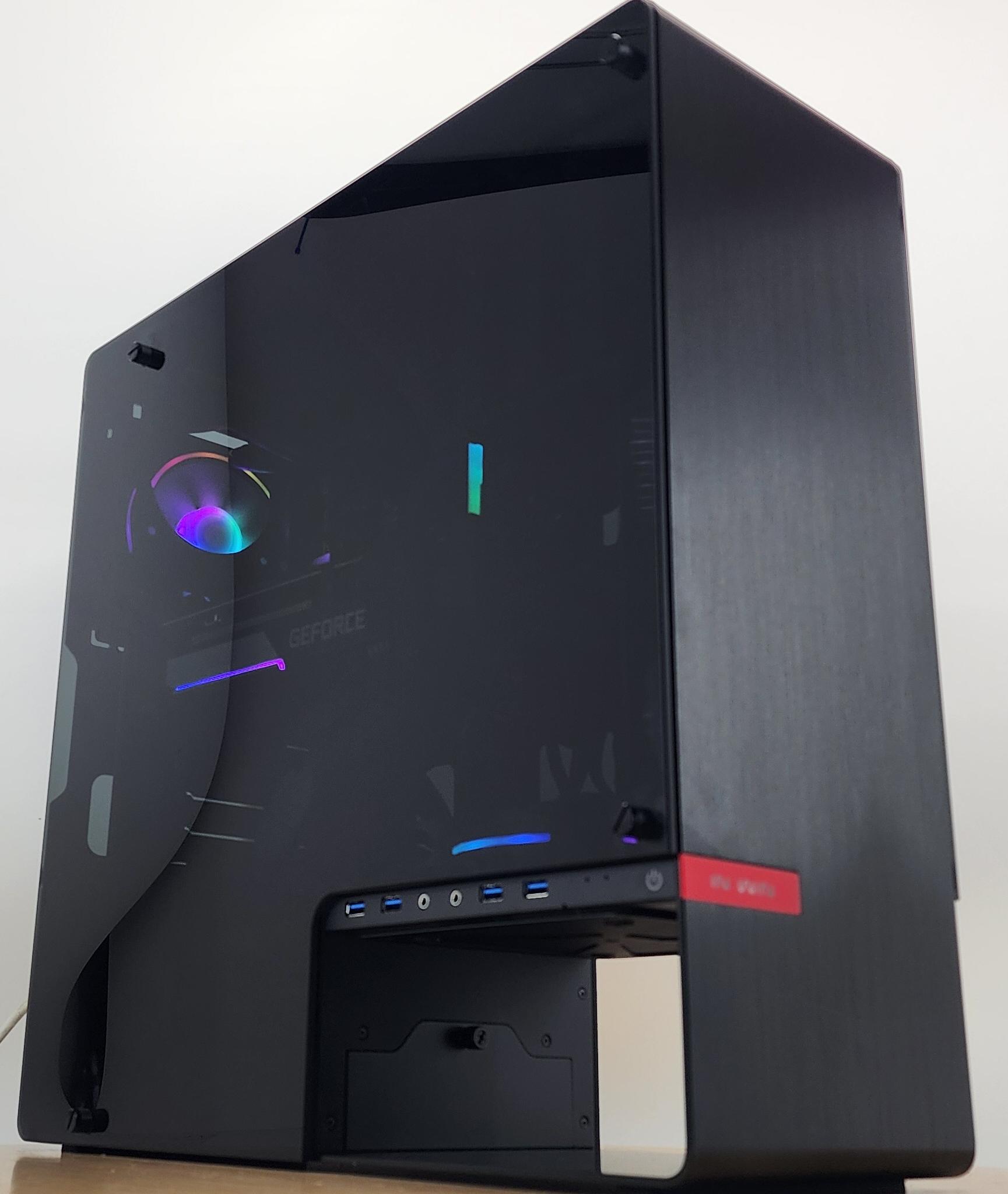 Gaming PC Ryzen 5 9600X 16GB RAM 240GB SSD + 2TB HDD RTX 3070 8GB Win11 Computer