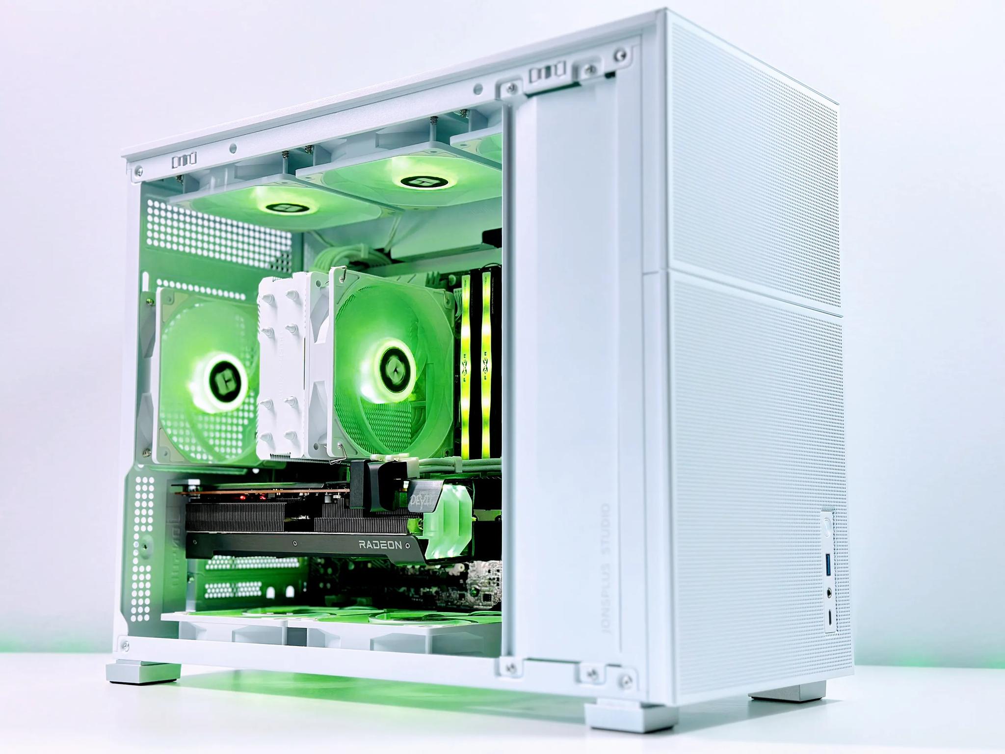💚🦖Gaming PC🦖RX 6600 XT 8GB 🦖Intel i5 10400F 6-core🦖16GB DDR4🦖1TB  NVME