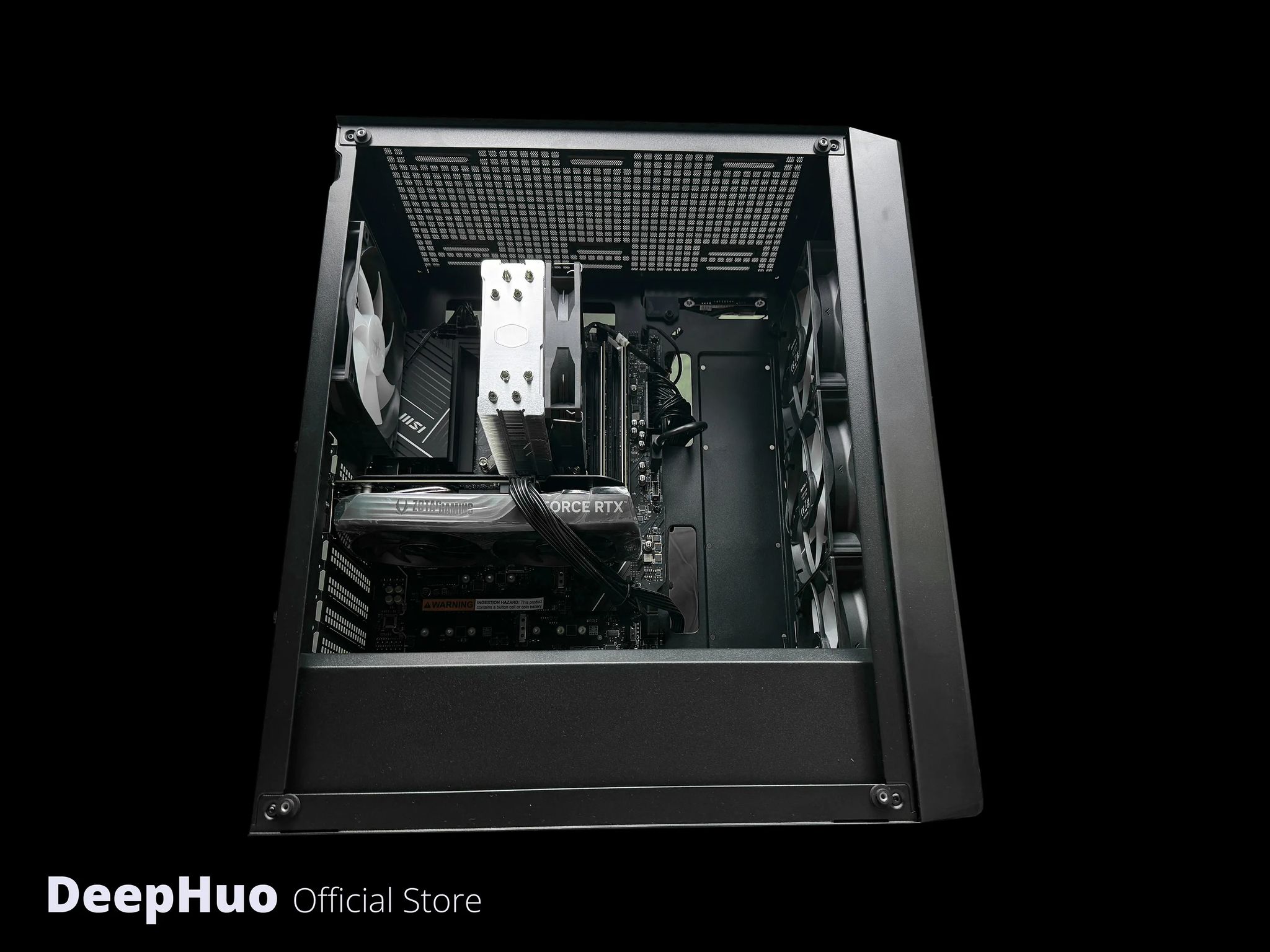 🔥SALE🔥RTX 4060 | i5-12600KF | MSI Z790 | 32GB RAM | 1TB PCIe 4.0- DeepHuo Brand NEW Pre-Built PC
