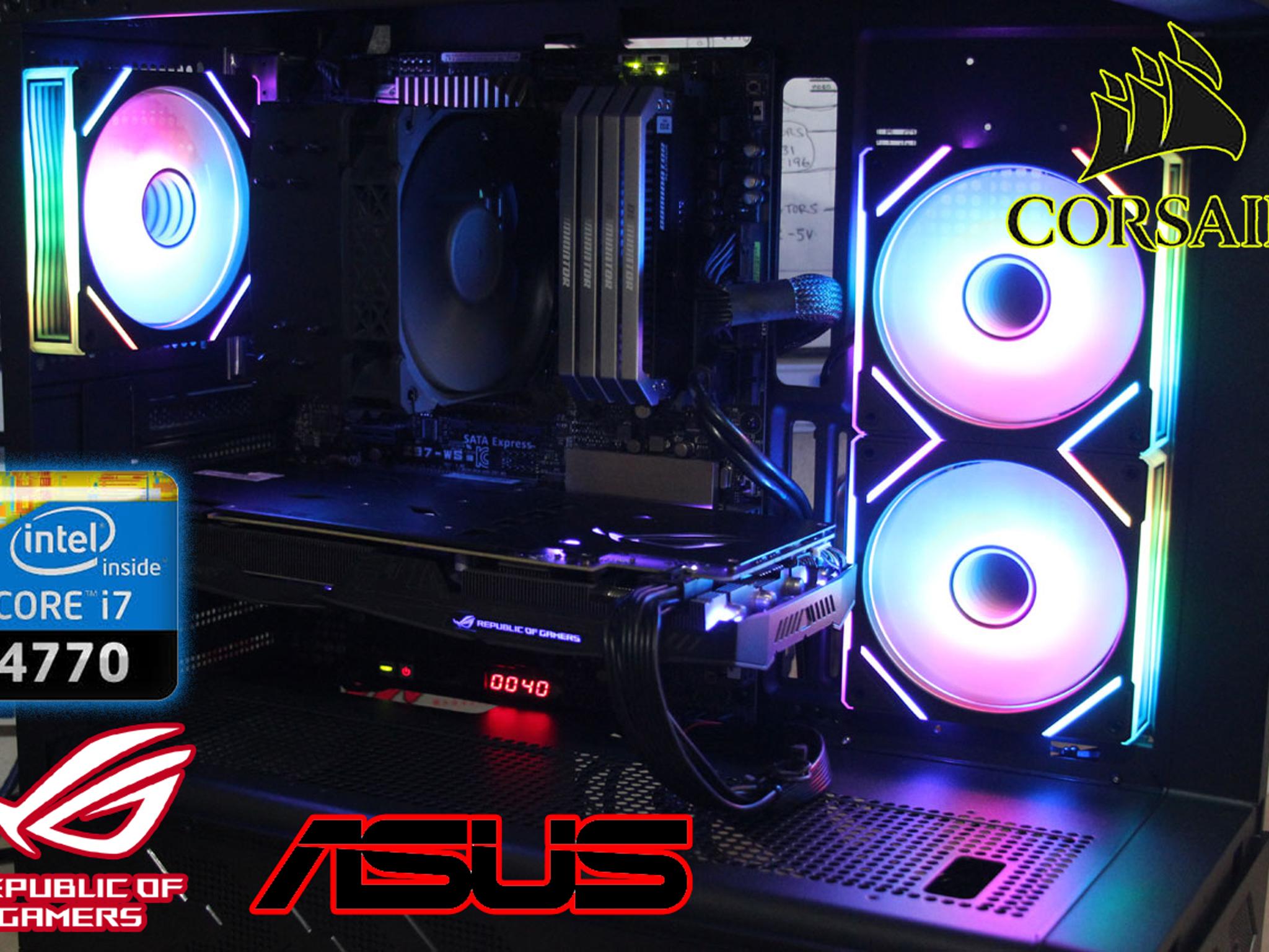 Performance Gaming PC | Intel i7-4770K | ASUS ROG 1070 | Corsair 32 GB Dominator Platinum | 850w PSU