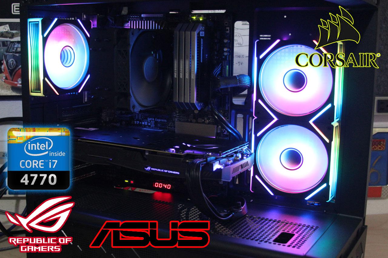 Performance Gaming PC | Intel i7-4770K | ASUS ROG 1070 | Corsair 32 GB Dominator Platinum | 850w PSU