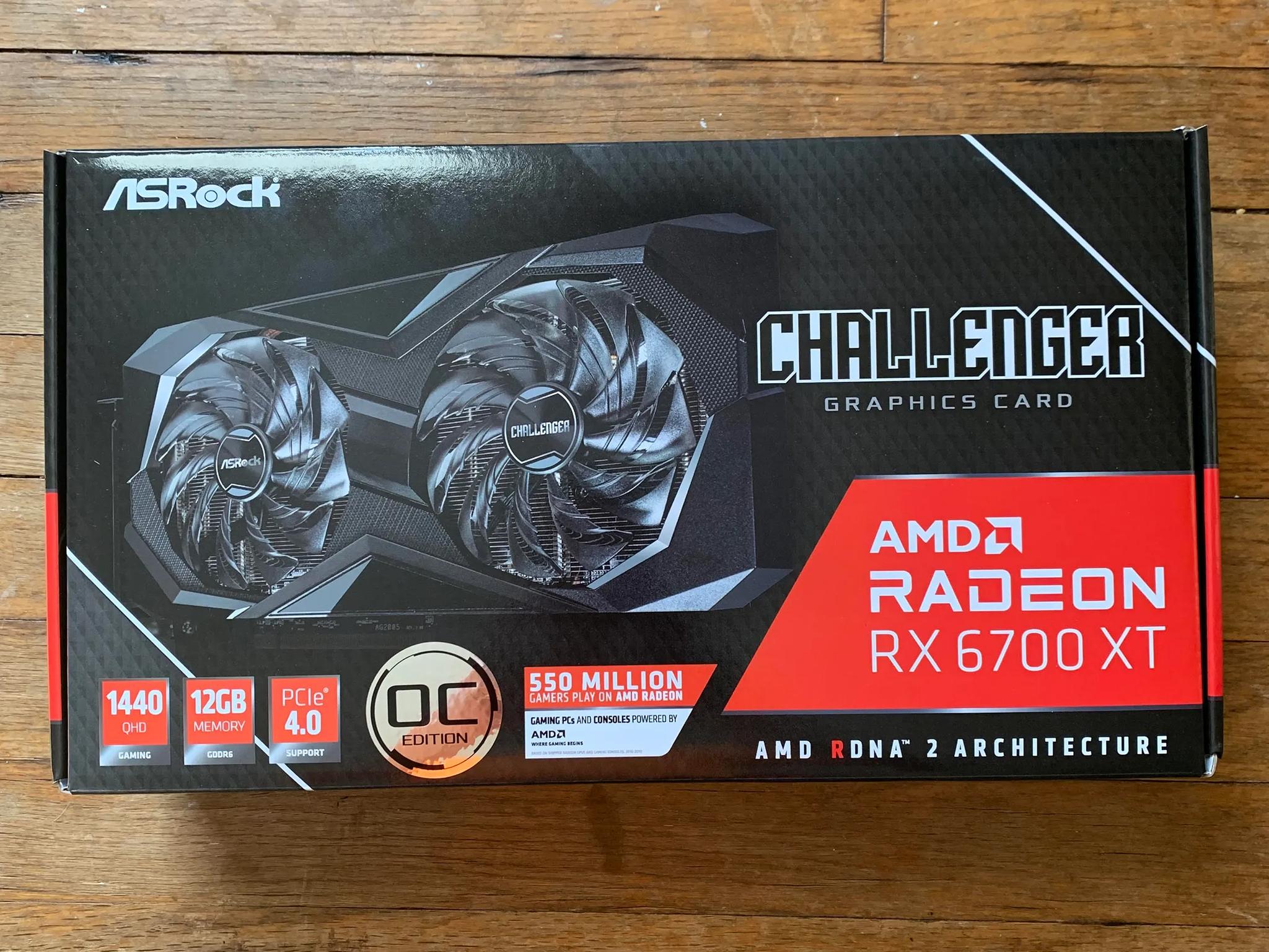 ASRock Challenger Graphics Card  -  Only used 1 time!