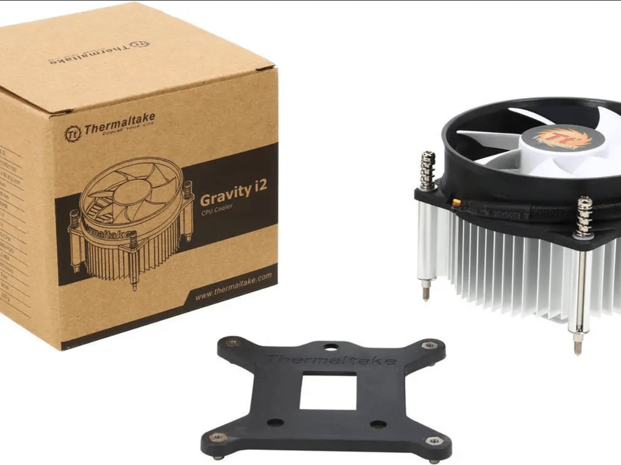 NEW Thermaltake Gravity i2 92mm Aluminum Extrusion CPU Cooling Fan for Intel LGA 1156/1155/1150/1151