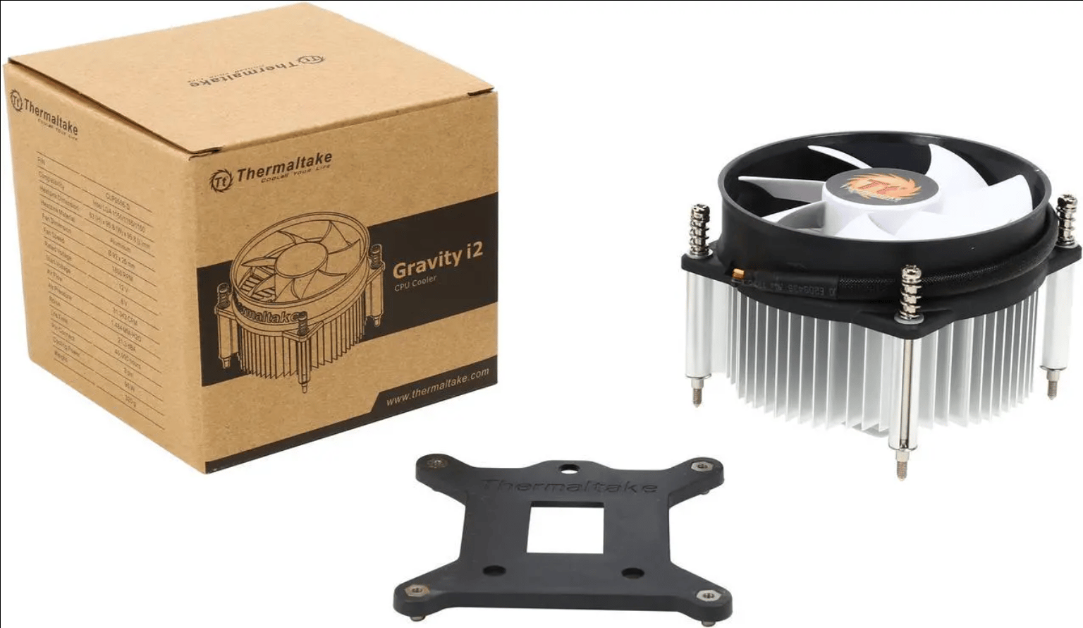 NEW Thermaltake Gravity i2 92mm Aluminum Extrusion CPU Cooling Fan for Intel LGA 1156/1155/1150/1151