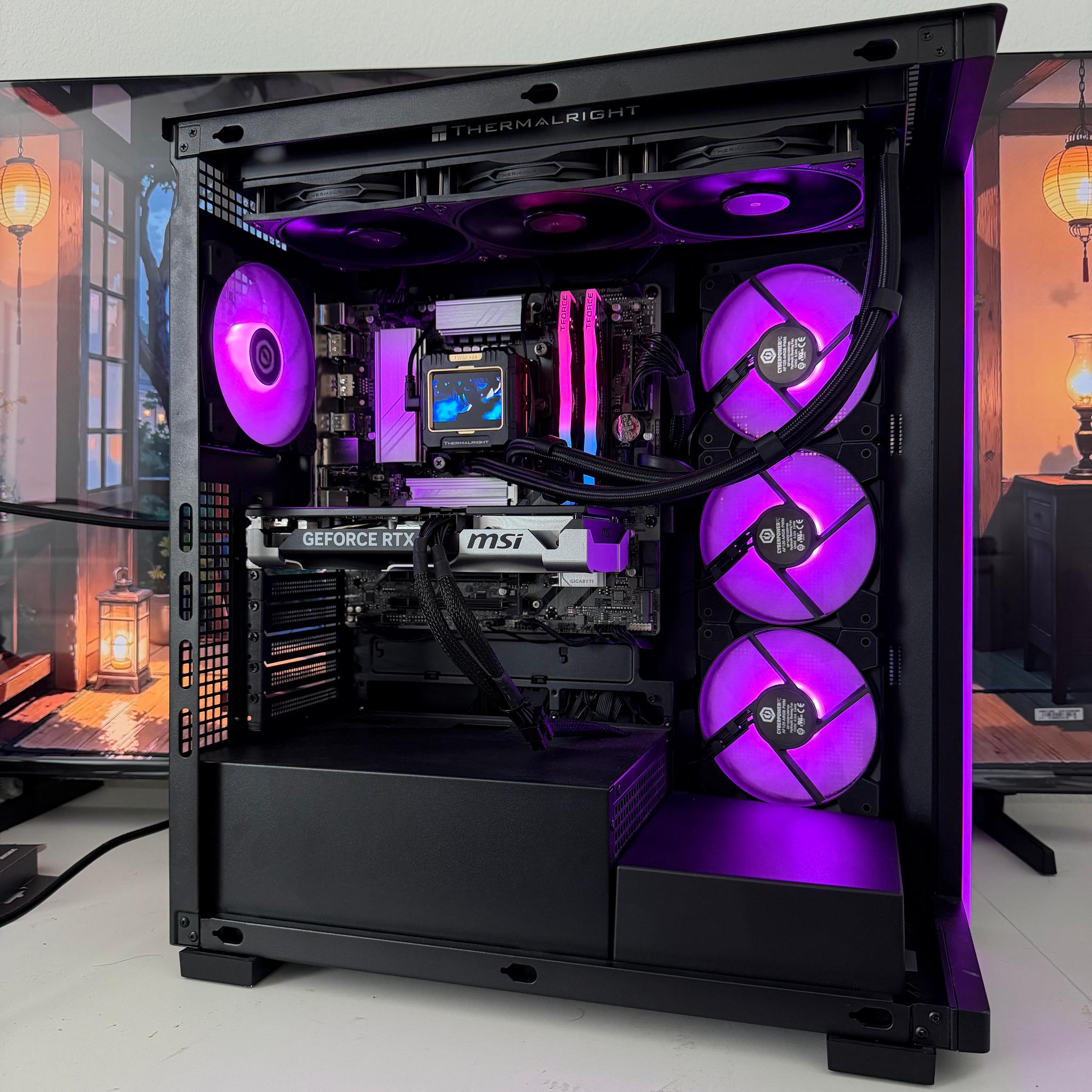 Blackout Custom Gaming PC | Core Ultra 7 265F | RTX 5060 Ti 16GB | 32GB DDR5 | 1TB NVMe
