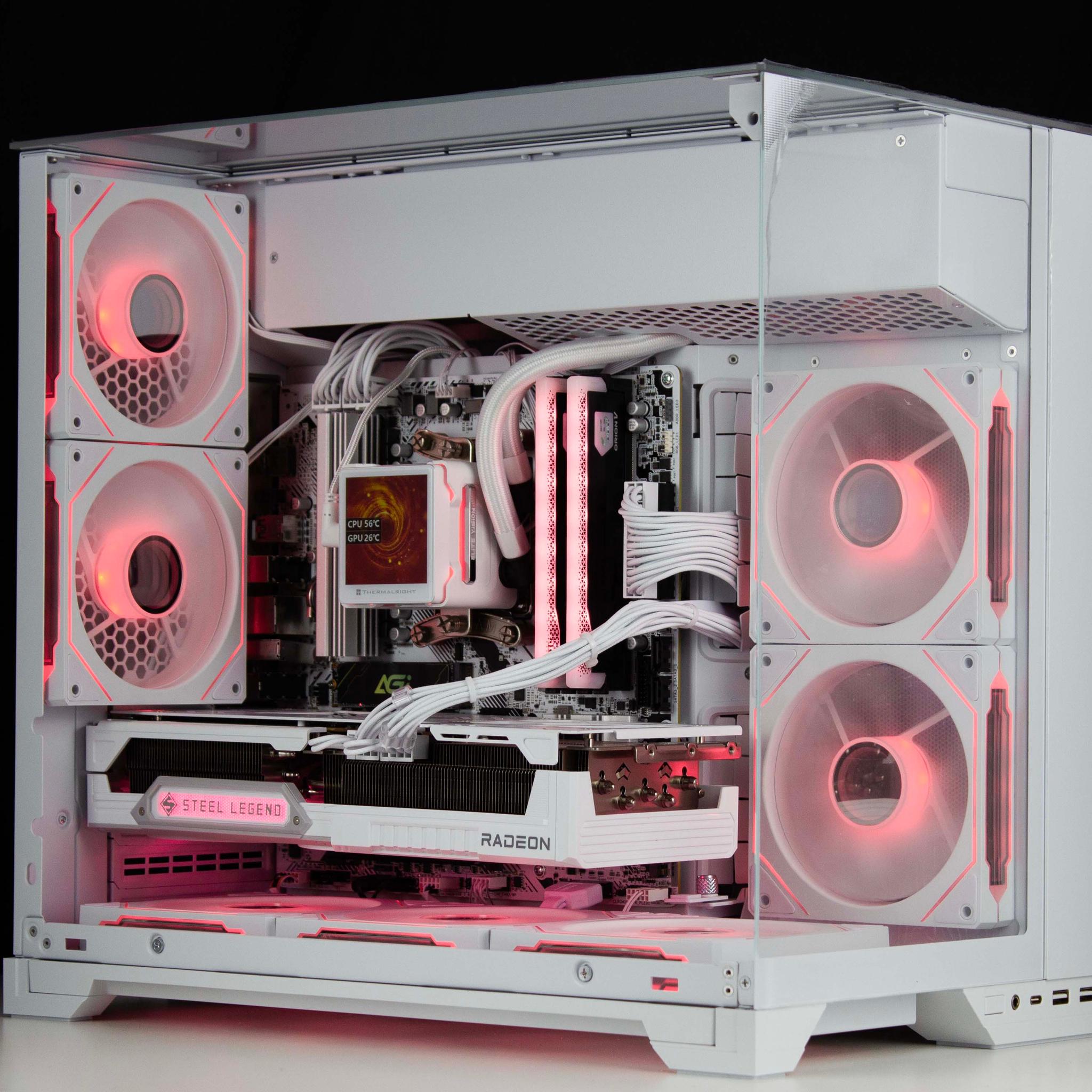 🧊⚡🗡️Blizzard V2 - 4K Gaming PC | RX 9070 XT 16GB, Ryzen 7 9800X3D, 32GB RAM, 2TB SSD | LCD 🗡️⚡🧊