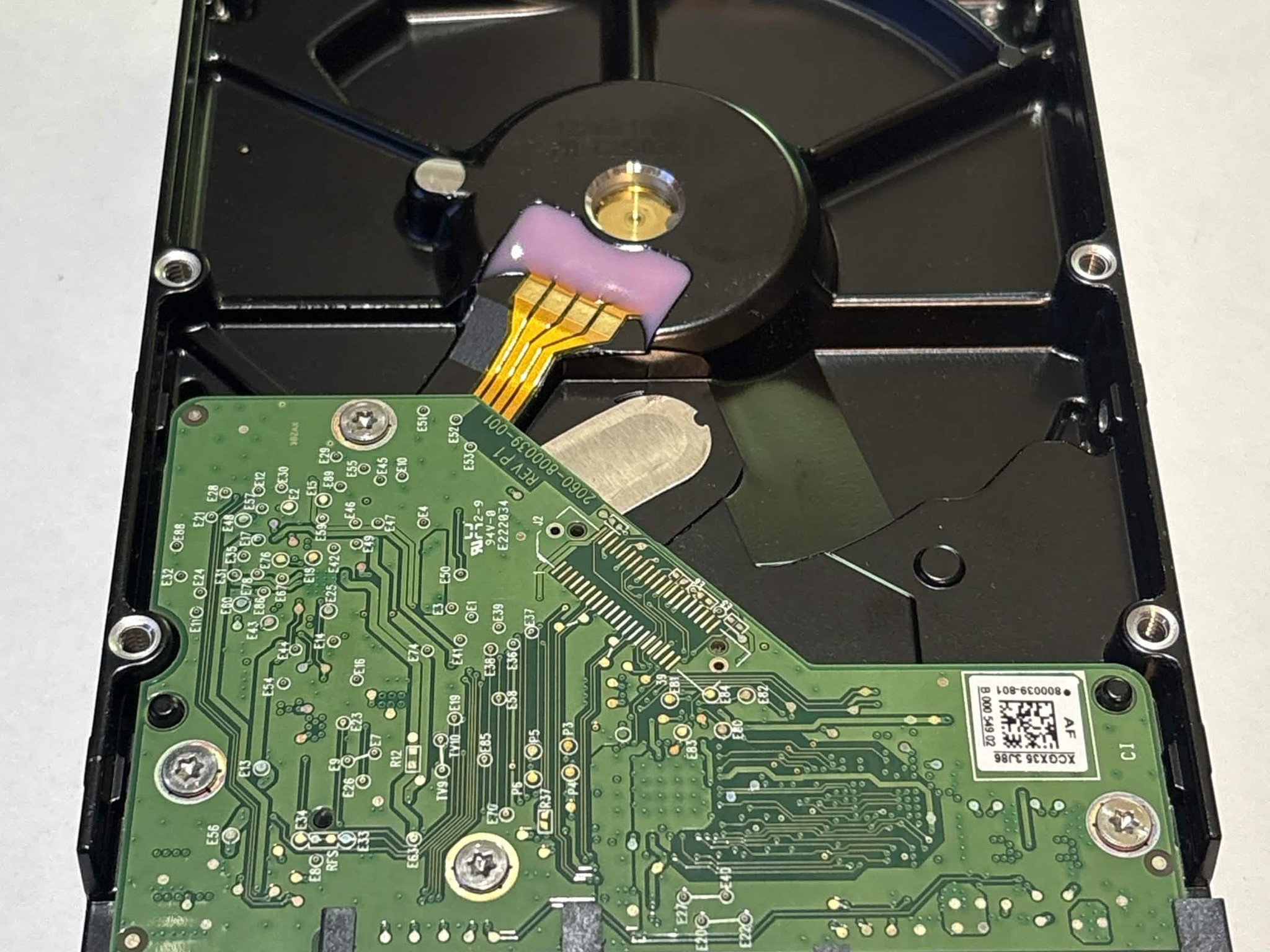 WD Blue 1TB 7200RPM SATA Hard Drive | Only 63 Power-On Hours