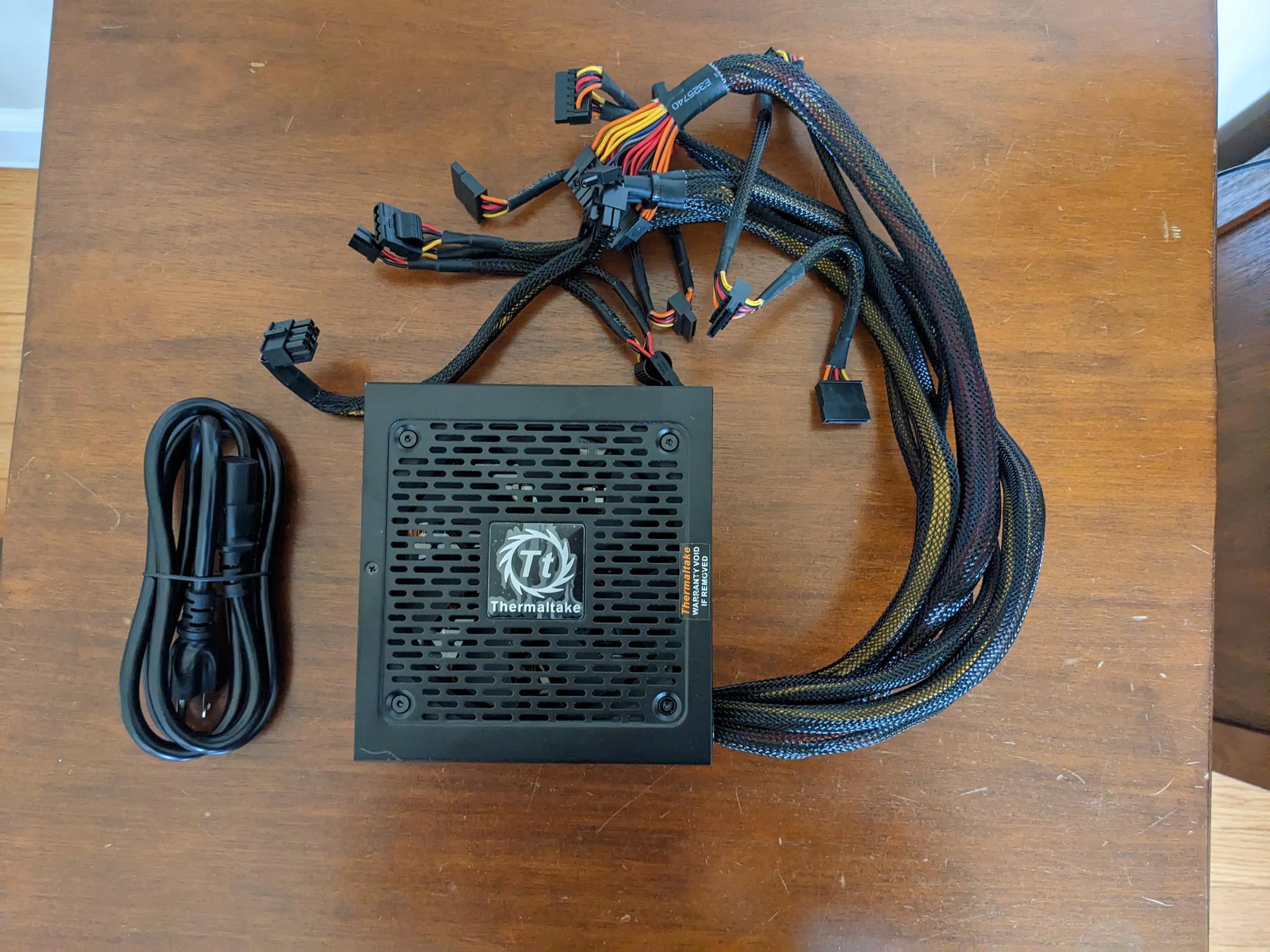 Thermaltake Smart 600W 80 Plus Gold Certified Used