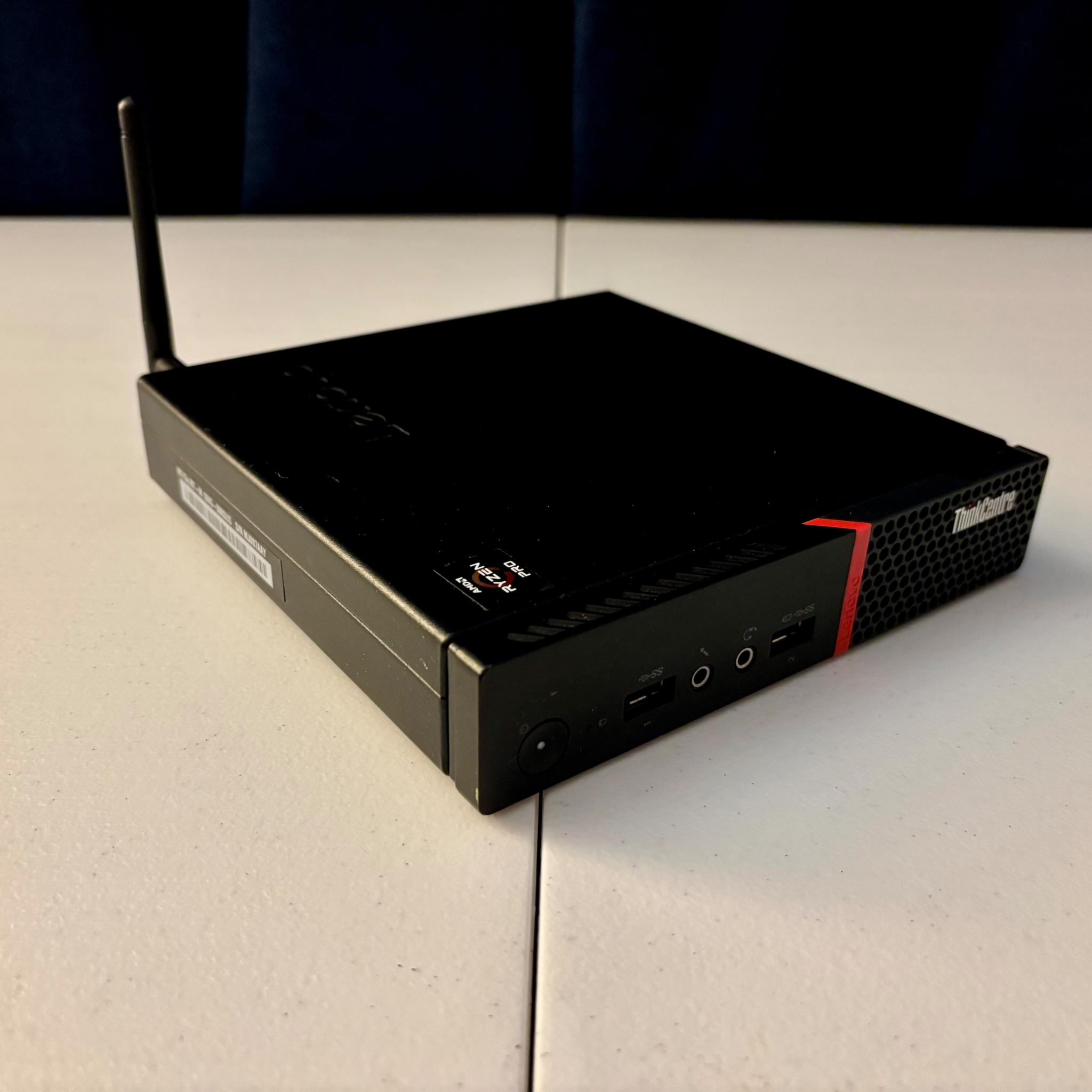LABOR DAY SALE: Lenovo 715q Tiny PC – 2400GE | Vega 11 | SSD | WiFi | Bazzite | Budget SteamDeck