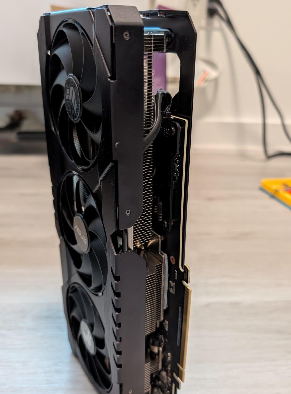 Clean and well-maintained ASUS TUF Gaming GeForce RTX 3060 12GB