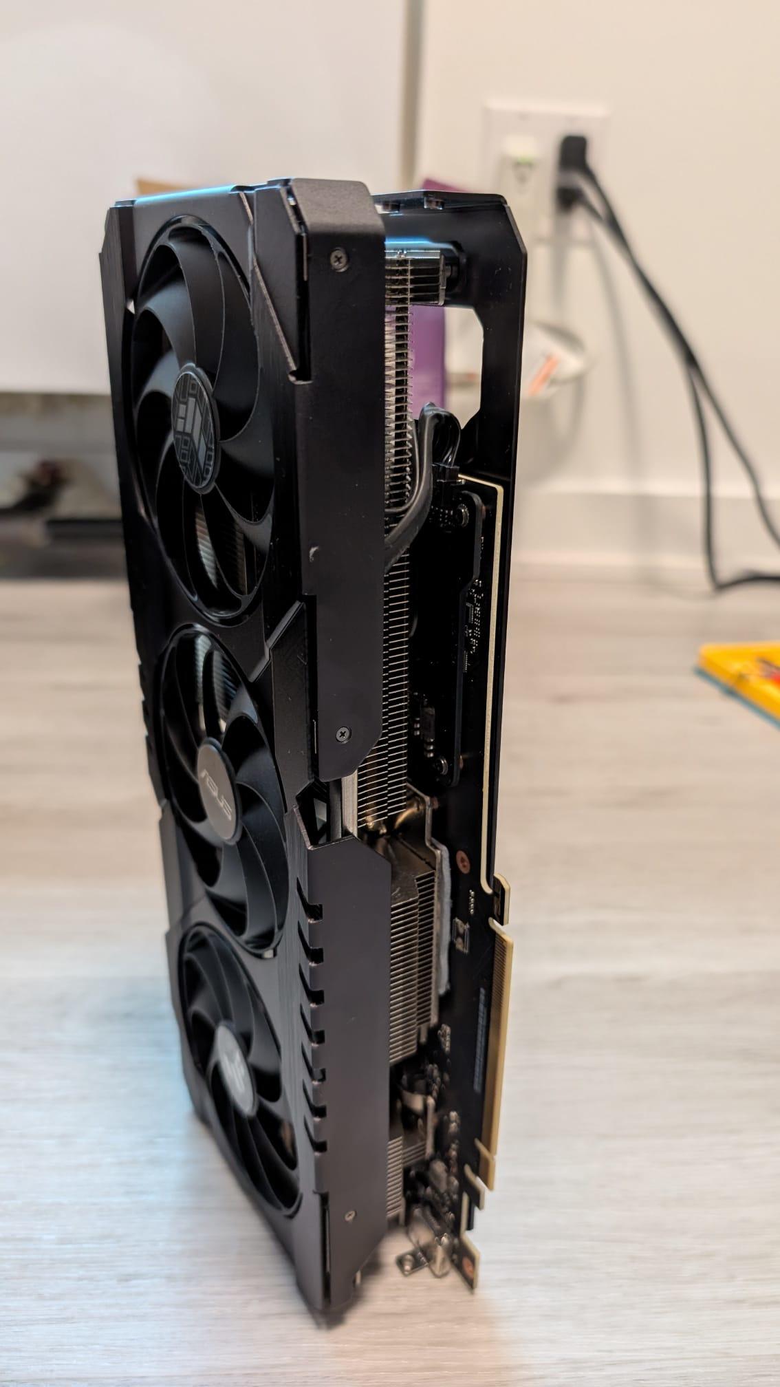 Clean and well-maintained ASUS TUF Gaming GeForce RTX 3060 12GB