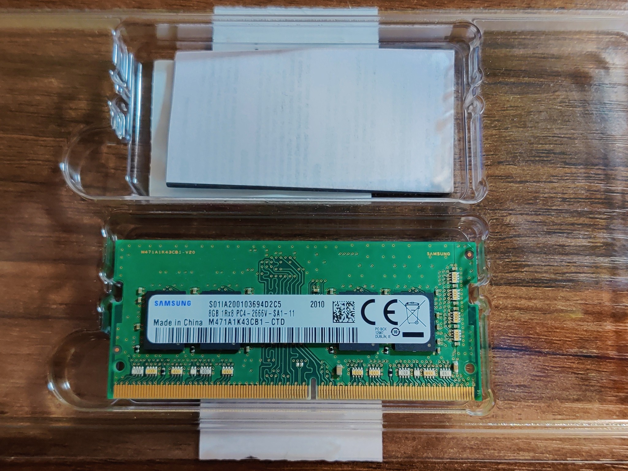 8GB DDR4 SO-DIMM Laptop Memory