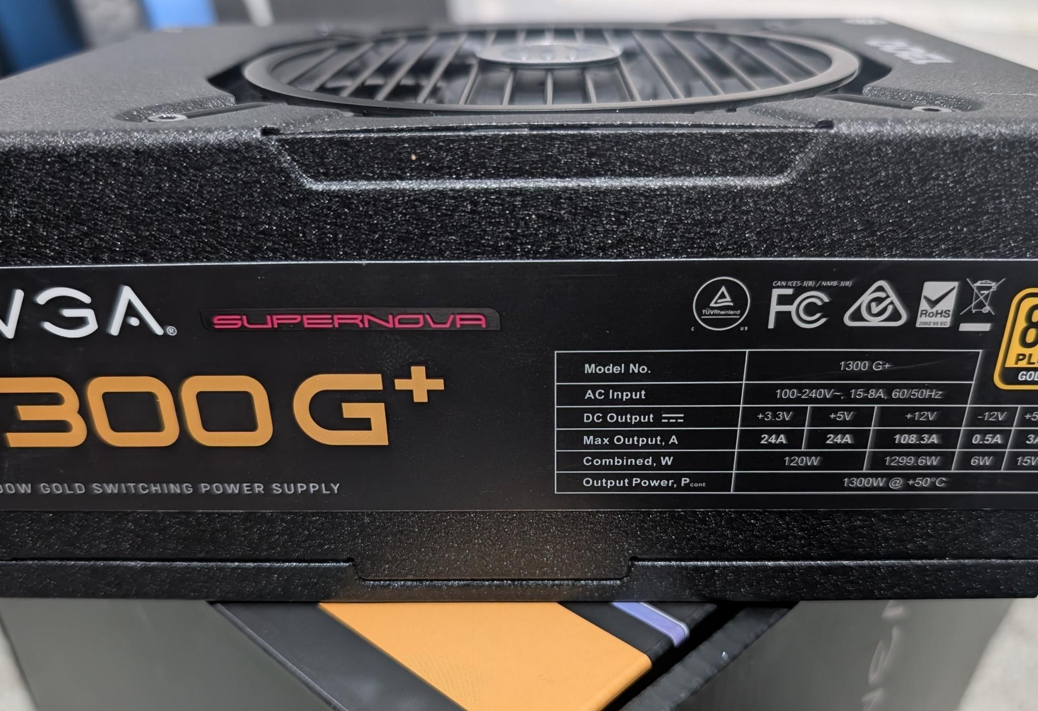 EVGA 1300 G+ Supernova
