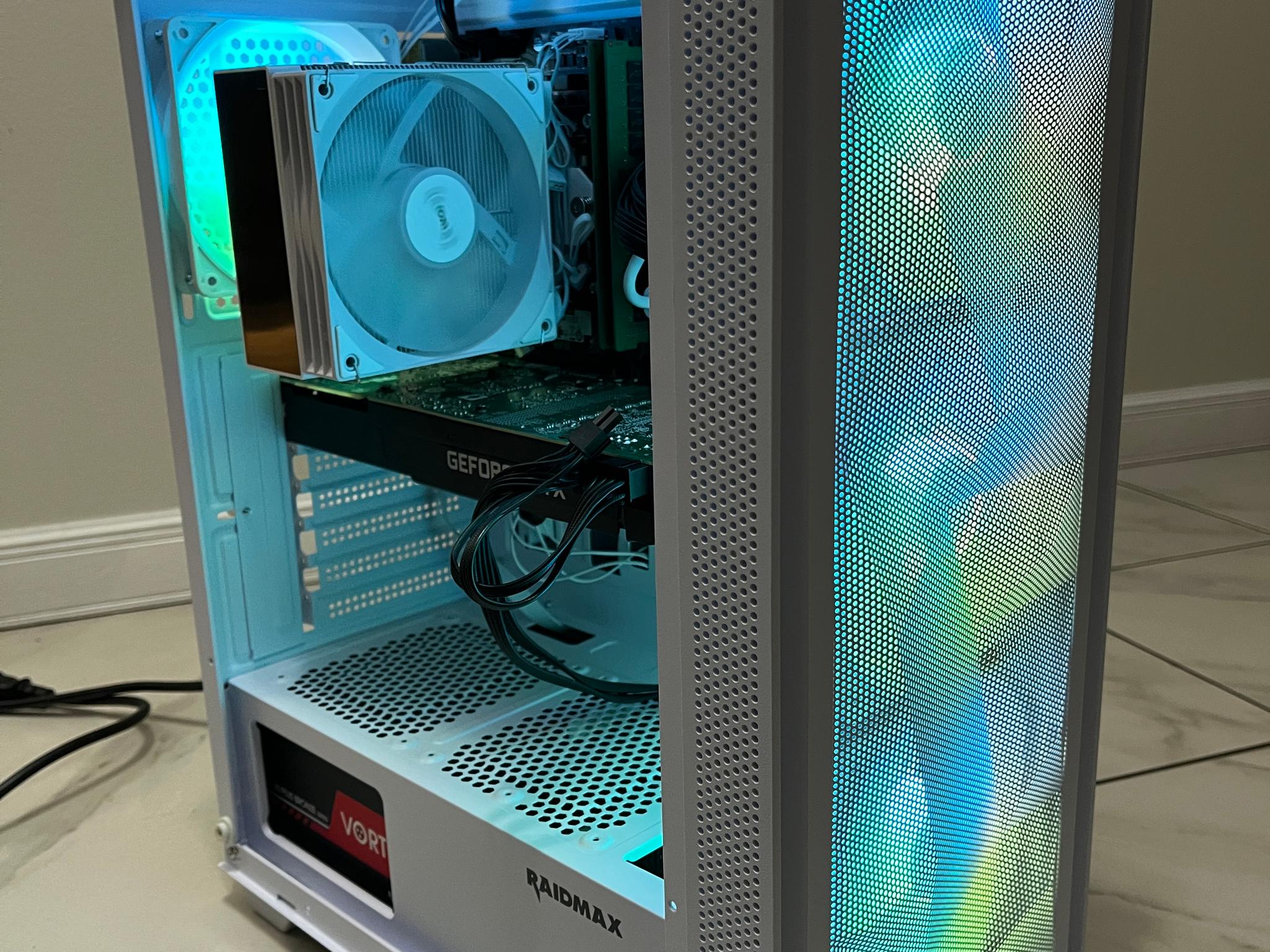 NVIDIA RTX 2070 Super, Intel Core i7-9700t, 16GB RAM, 512 GB SSD, High FPS Gaming PC w/ Wi-Fi & BT