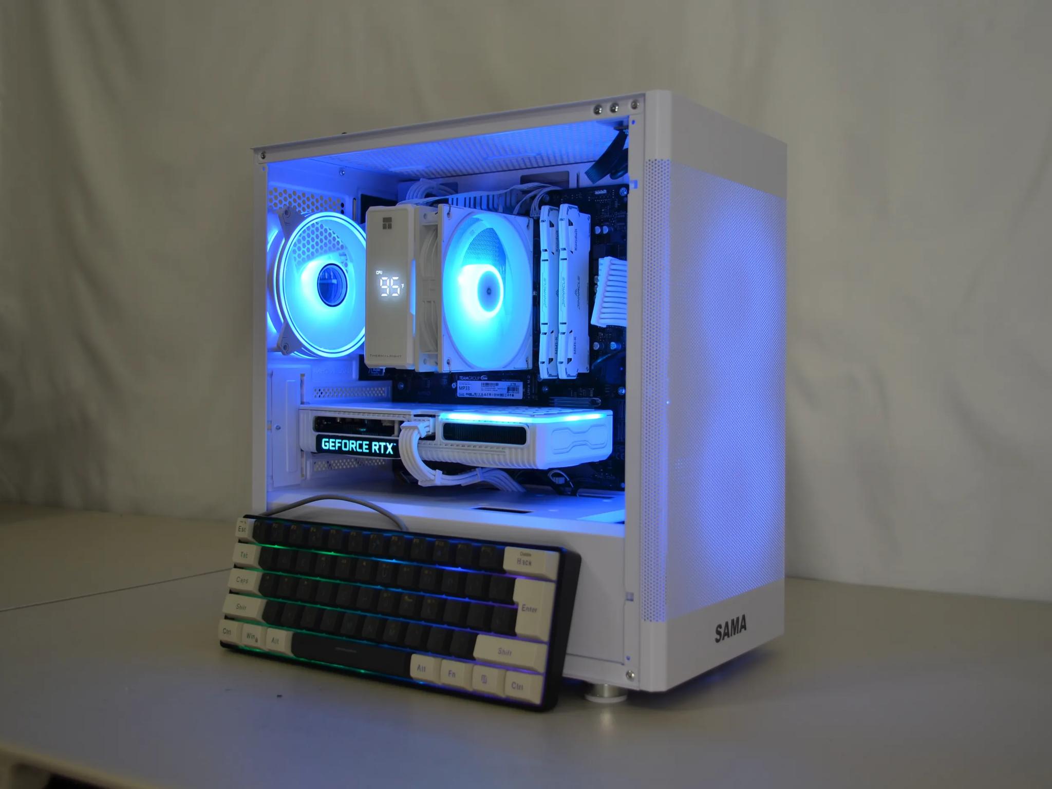 ⚪White Out V3⚪ Free Keyboard!⌨️ - RTX 3060ti | Ryzen 5 5500 | 1tb NVMe | Windows 11 FULLY ACTIVATED
