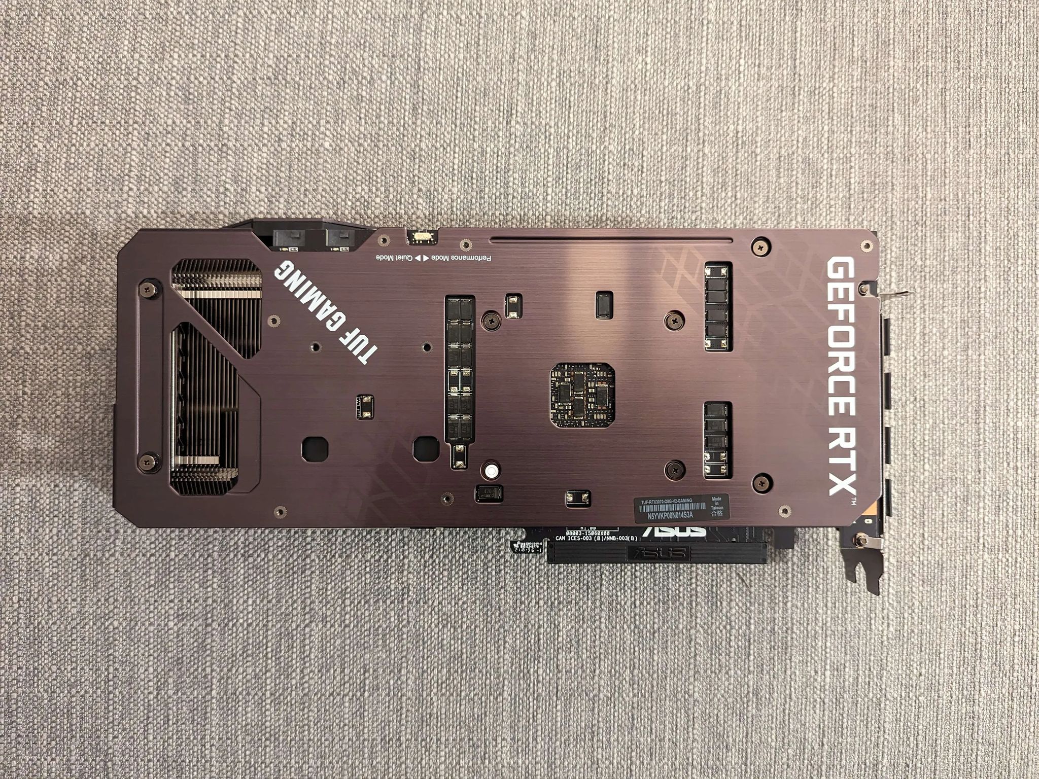 NVIDIA RTX 3070 Asus TUF Gaming V2 OC Edition