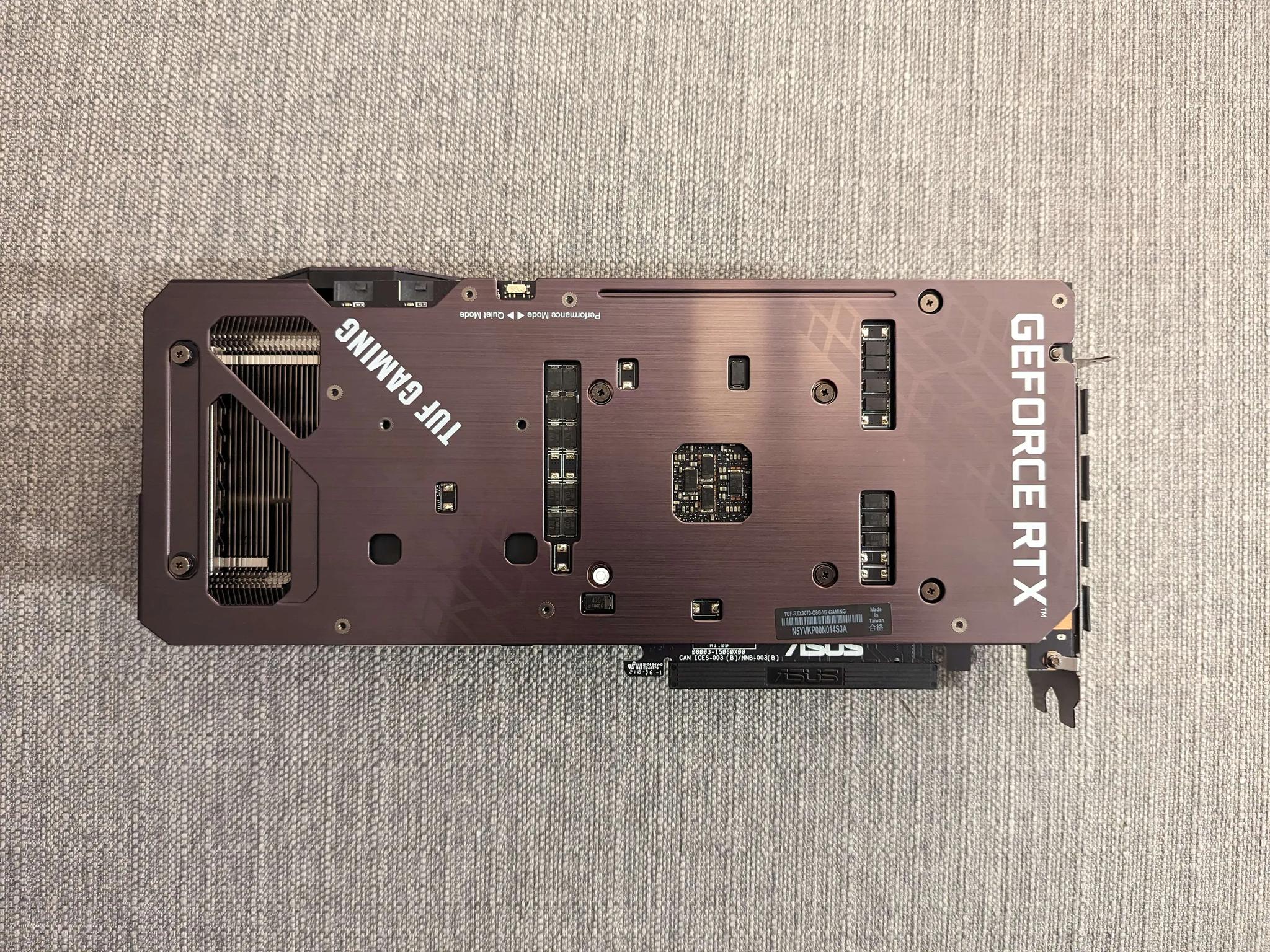 NVIDIA RTX 3070 Asus TUF Gaming V2 OC Edition