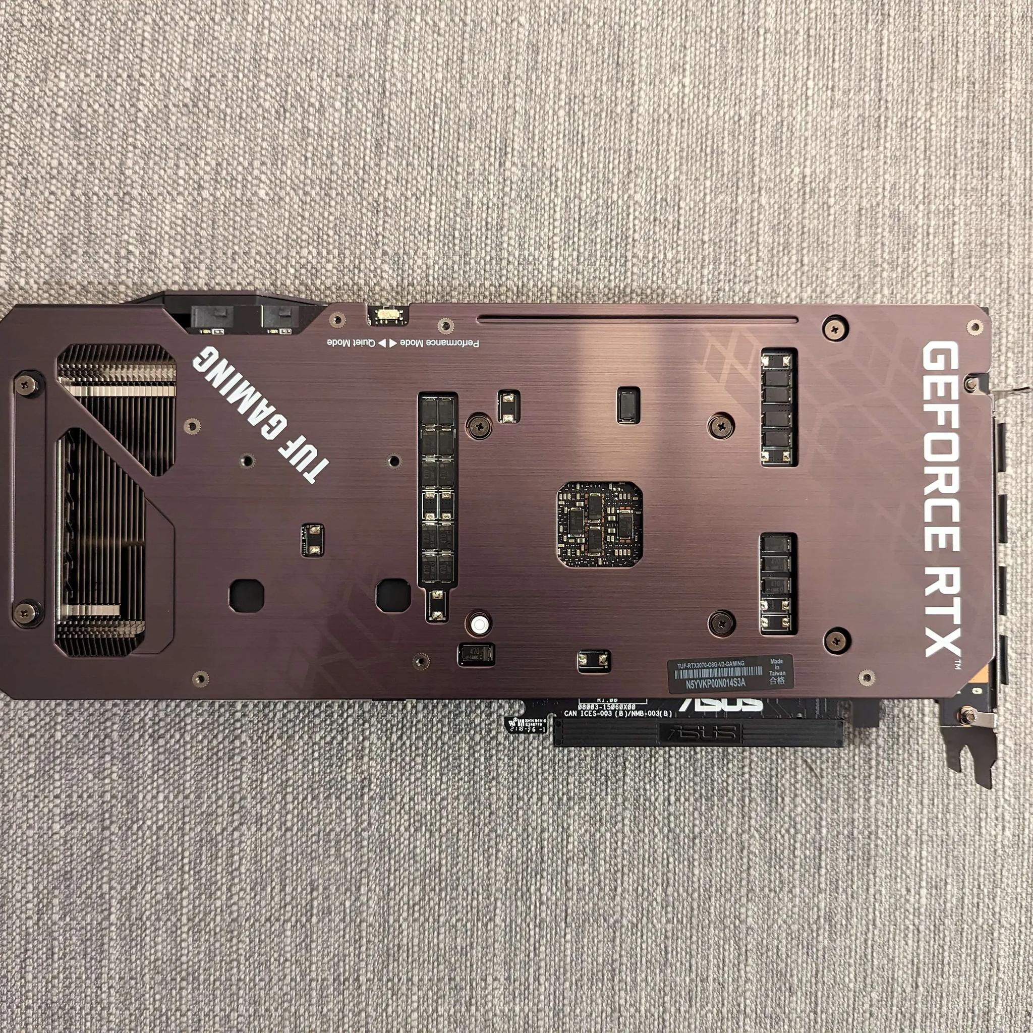 NVIDIA RTX 3070 Asus TUF Gaming V2 OC Edition