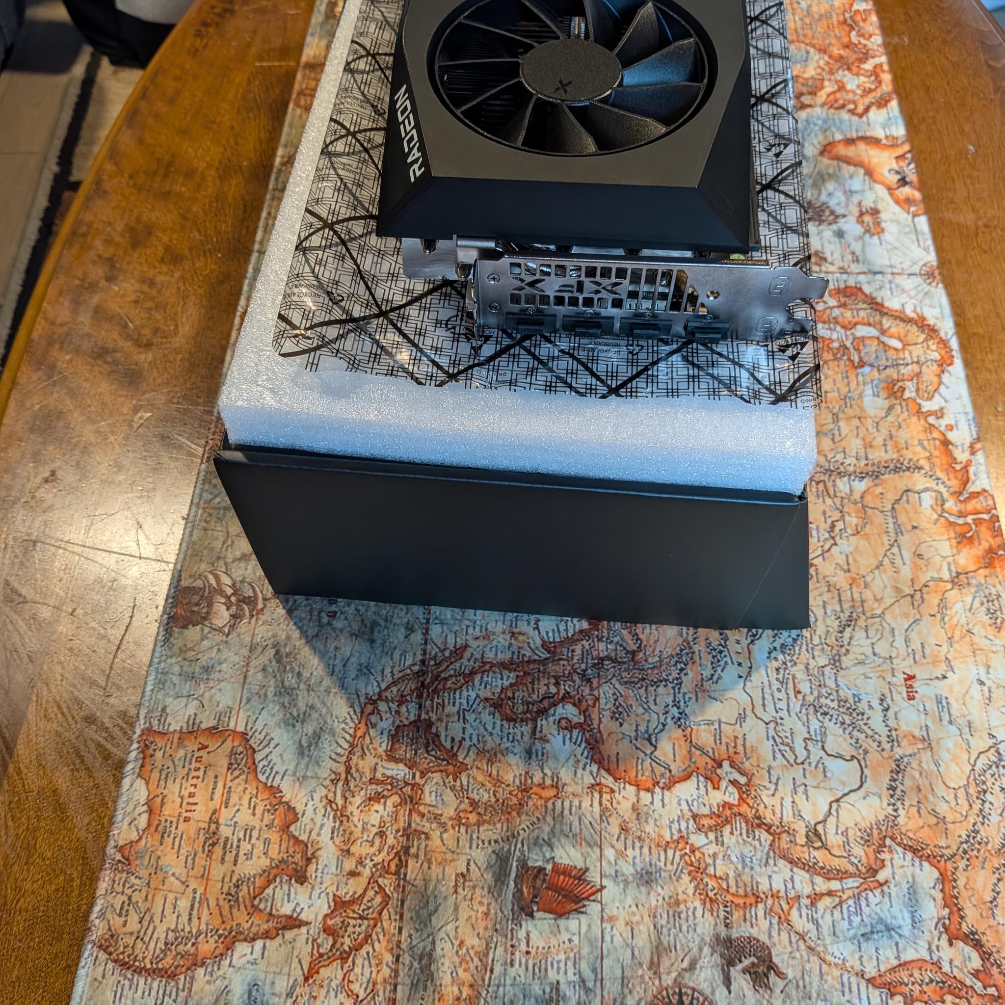 XFX Mercury AMD Radeon RX 9070XT OC Gaming Edition with RGB