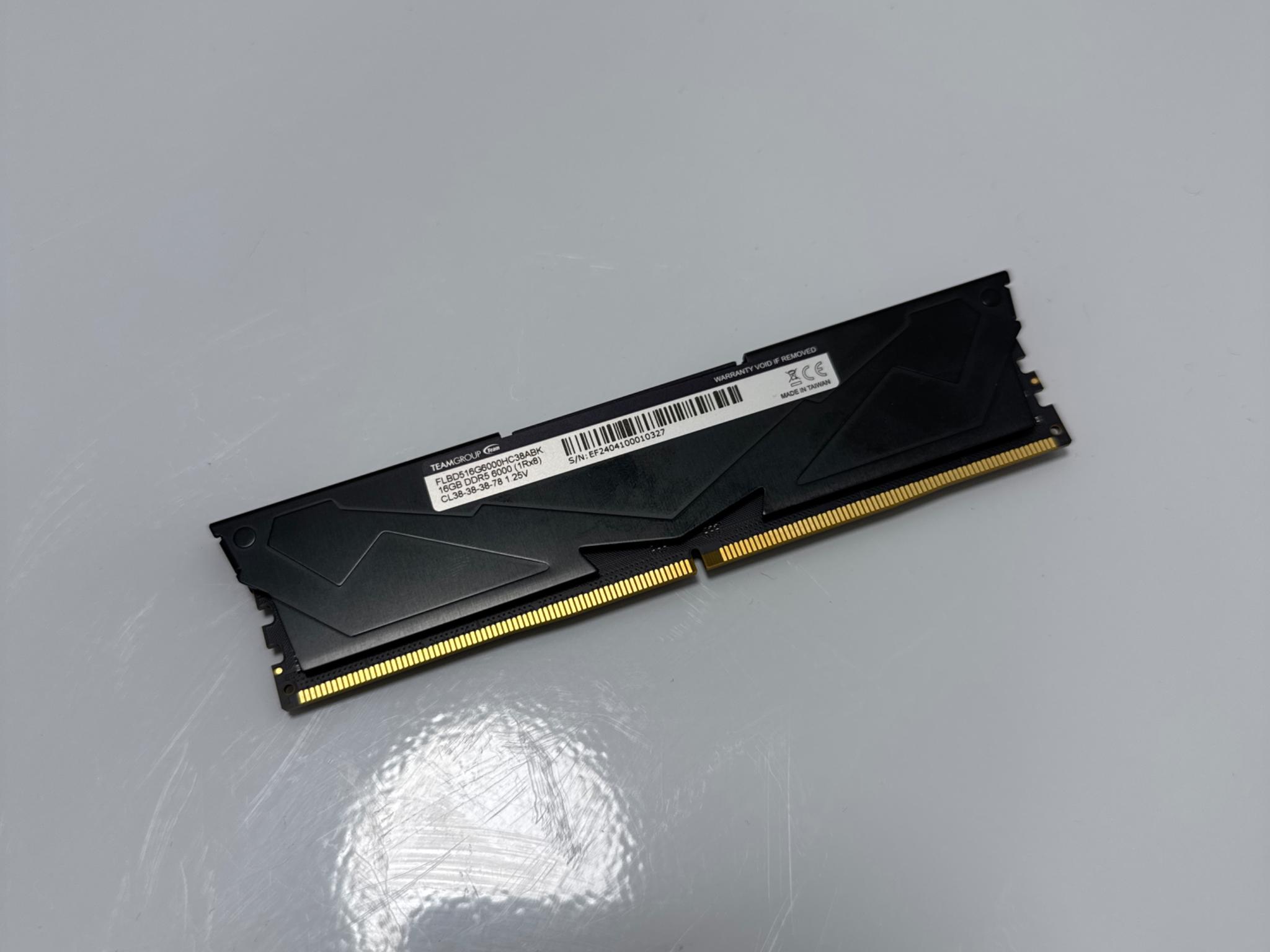 Team group T-Force 16GB DDR5 RAM 6000mhz