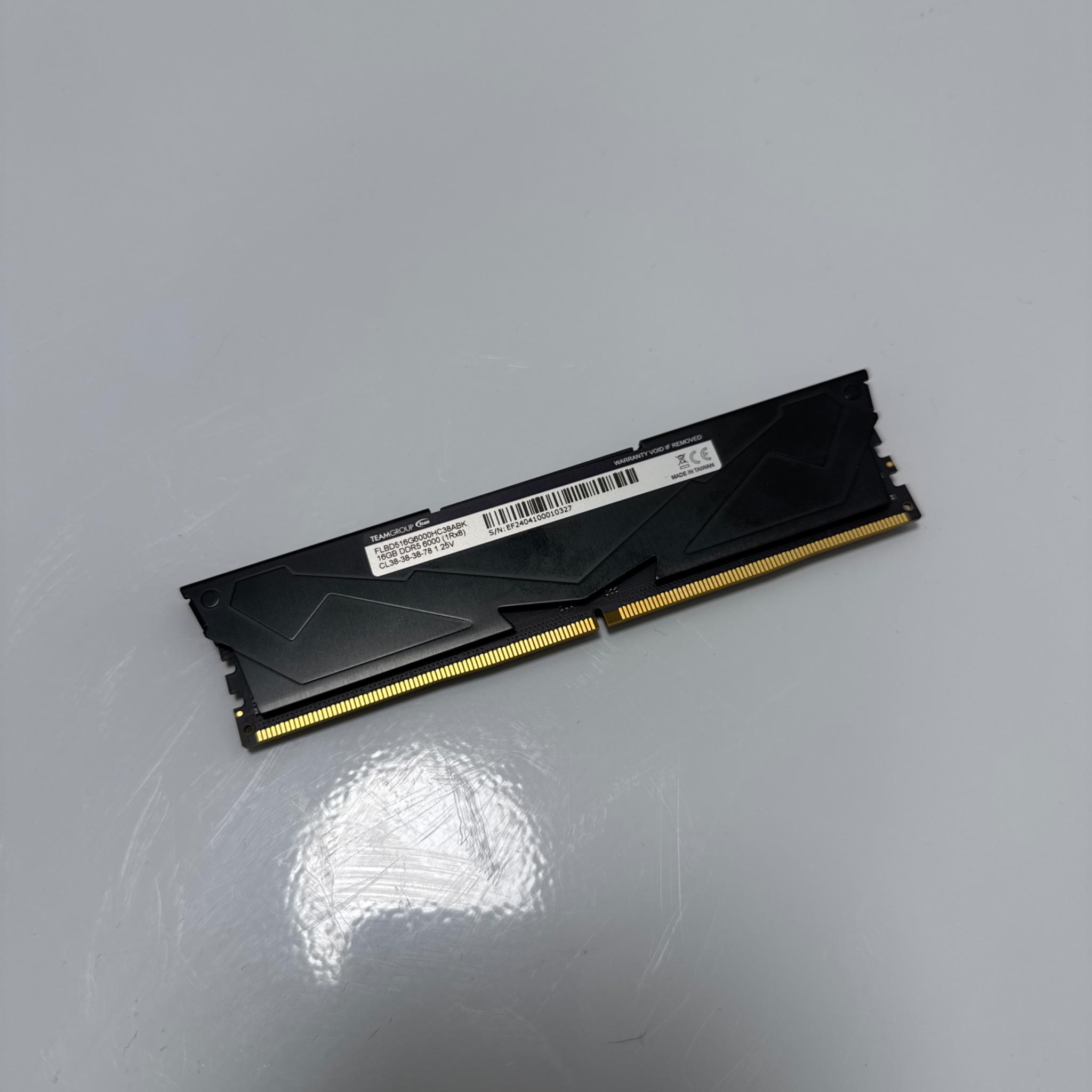 Team group T-Force 16GB DDR5 RAM 6000mhz