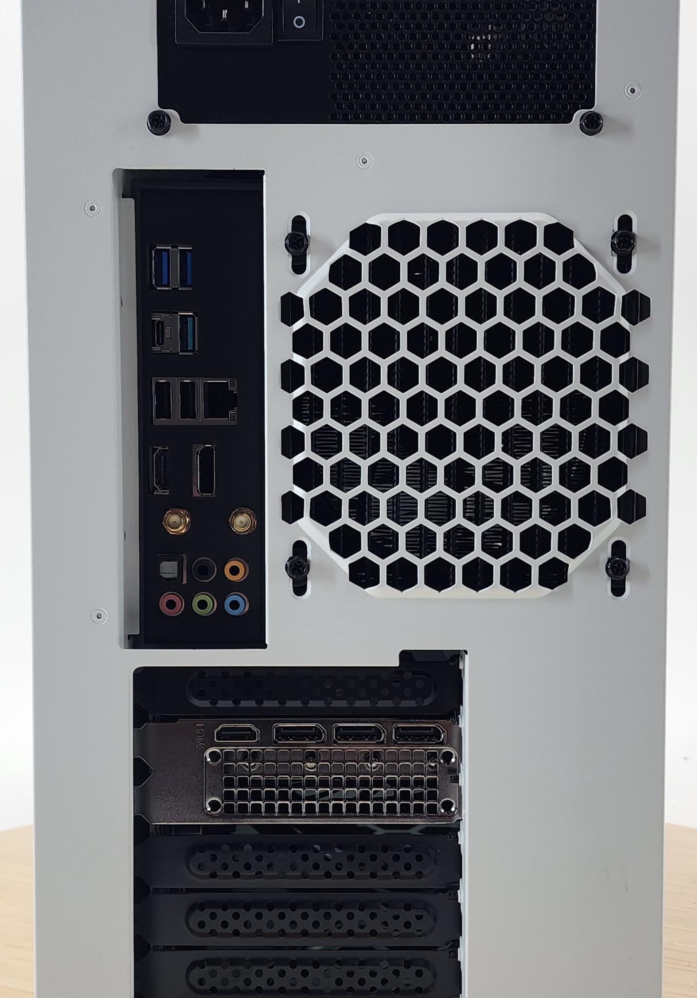 Gaming PC Ryzen 7 3700X 16GB RAM 500GB SSD RTX 3060 8GB PCBT Windows 11 Computer