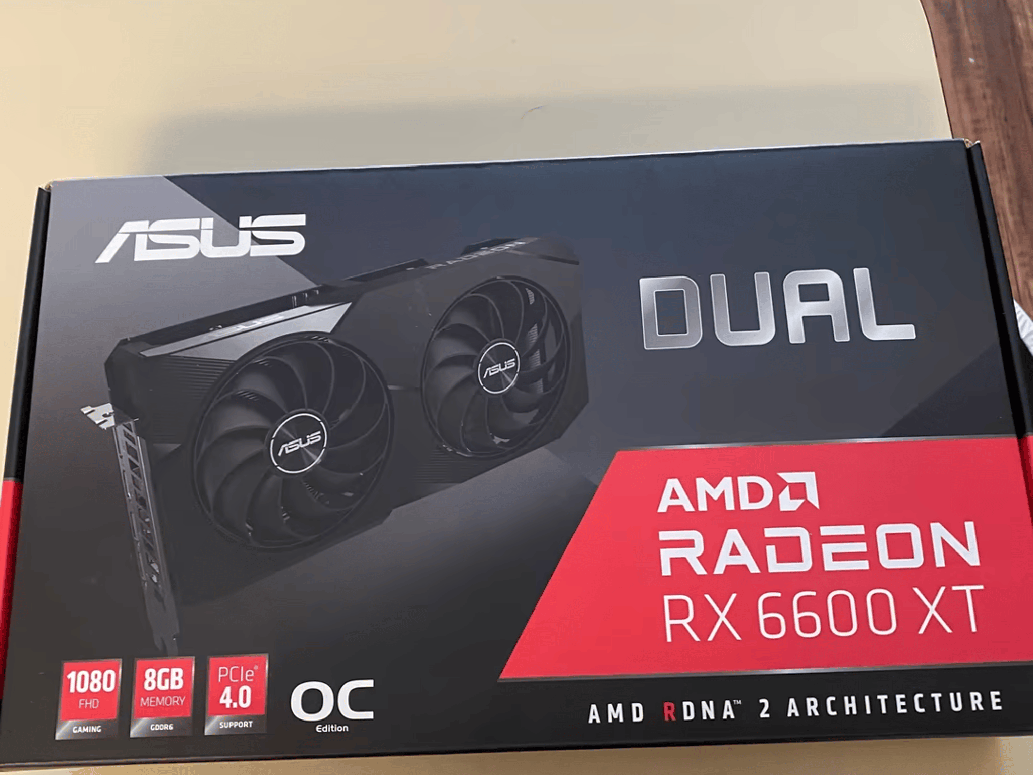 ASUS Radeon RX 6600 XT Dual OC