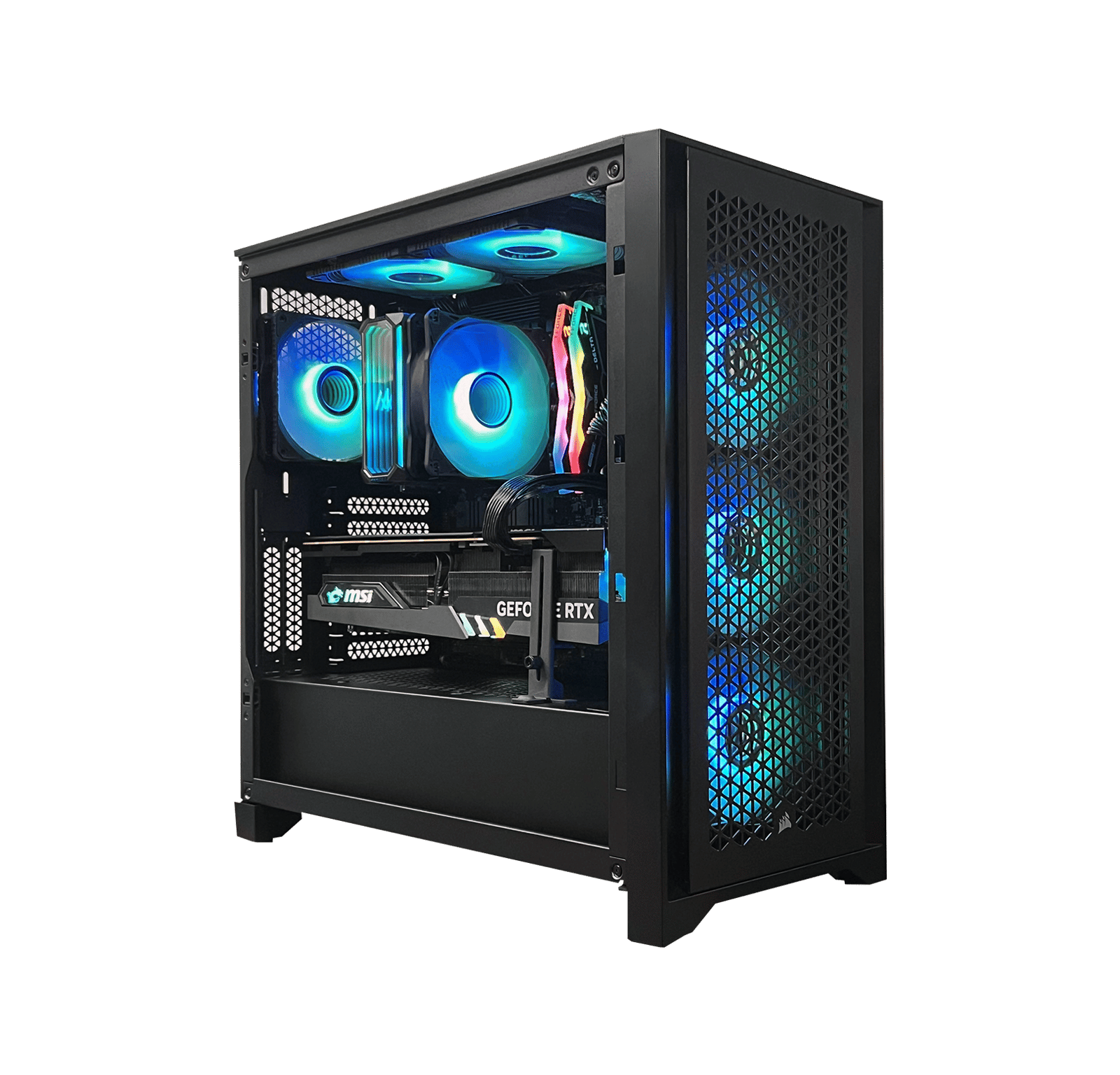 RTX 4090 | Intel Core i7-12700KF | 32GB DDR5 | 2TB SSD | 850W Gold PSU | ARGB Fans