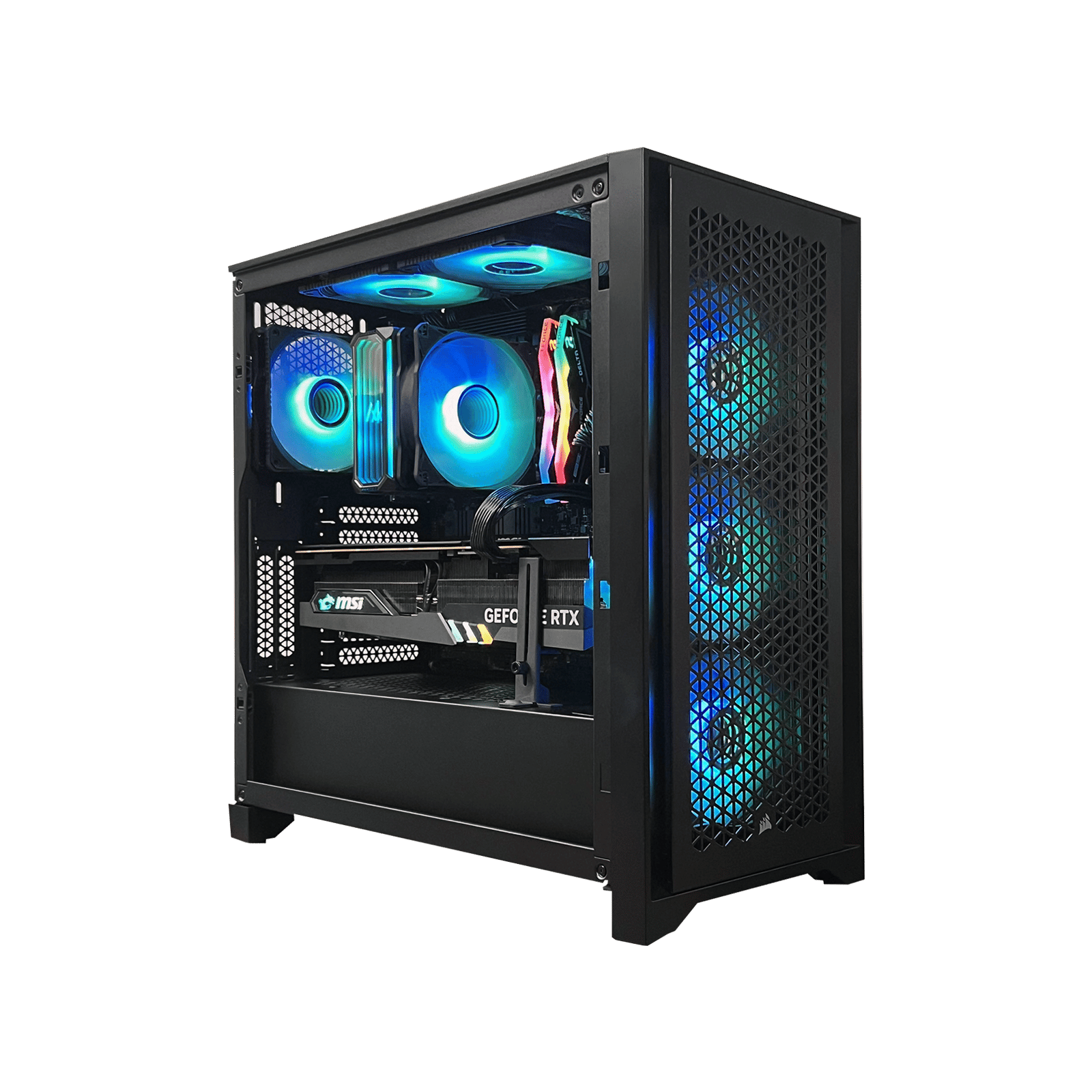 RTX 4090 | Intel Core i7-12700KF | 32GB DDR5 | 2TB SSD | 850W Gold PSU | ARGB Fans