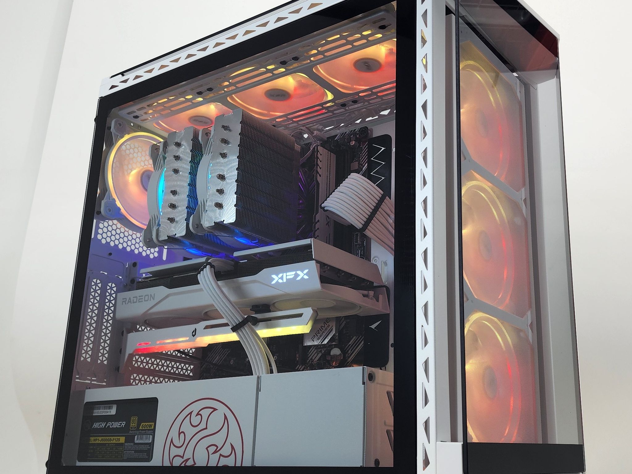 Gaming PC Ryzen 7 5800X 16GB RAM 1TB SSD RX 9060 XT 16GB Windows 11 Computer